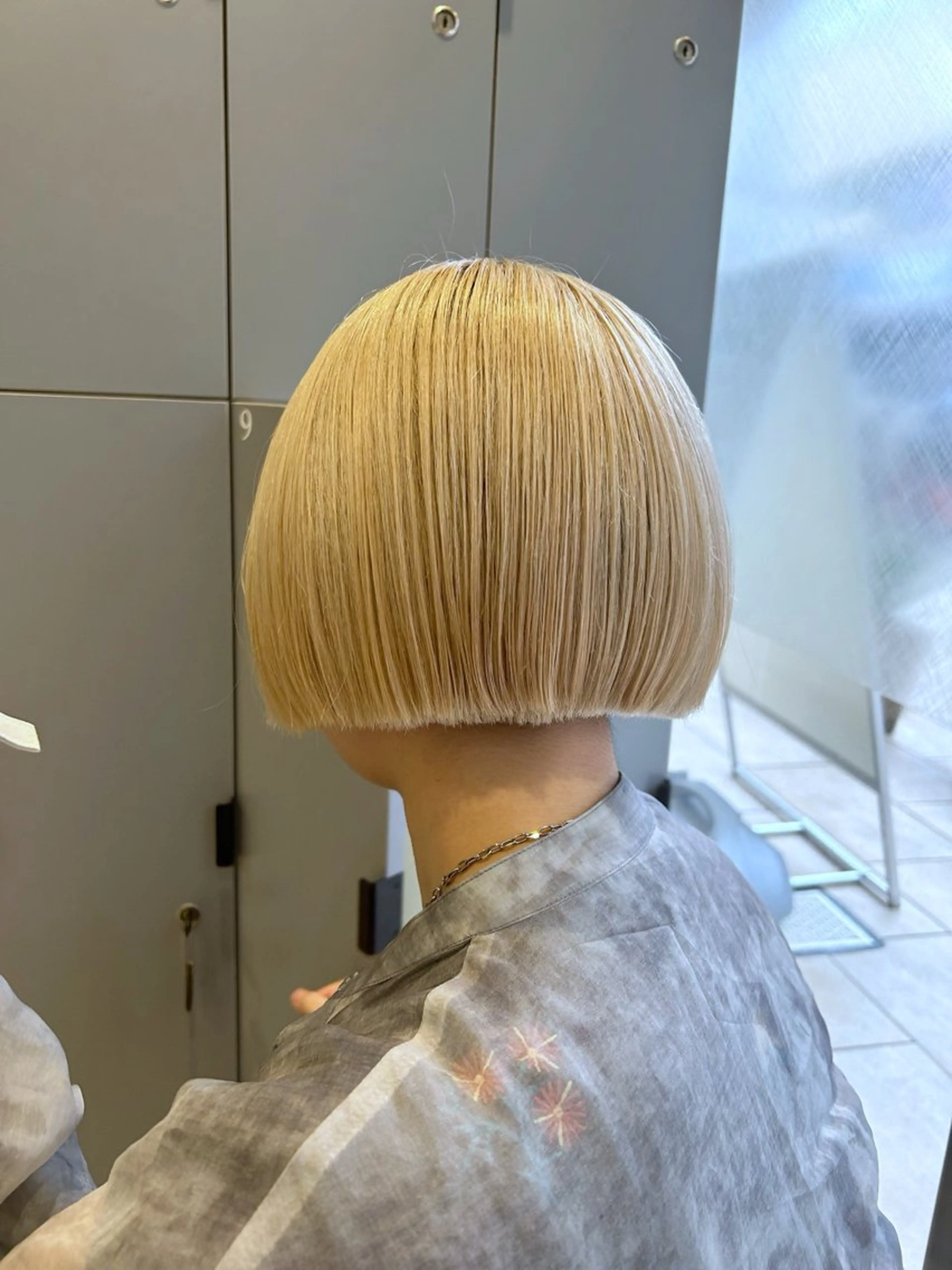 ショート カラー カット ヘアカラー トリートメント 🦖ミニボブ/ボブ /MOEKA🦕のヘアスタイル