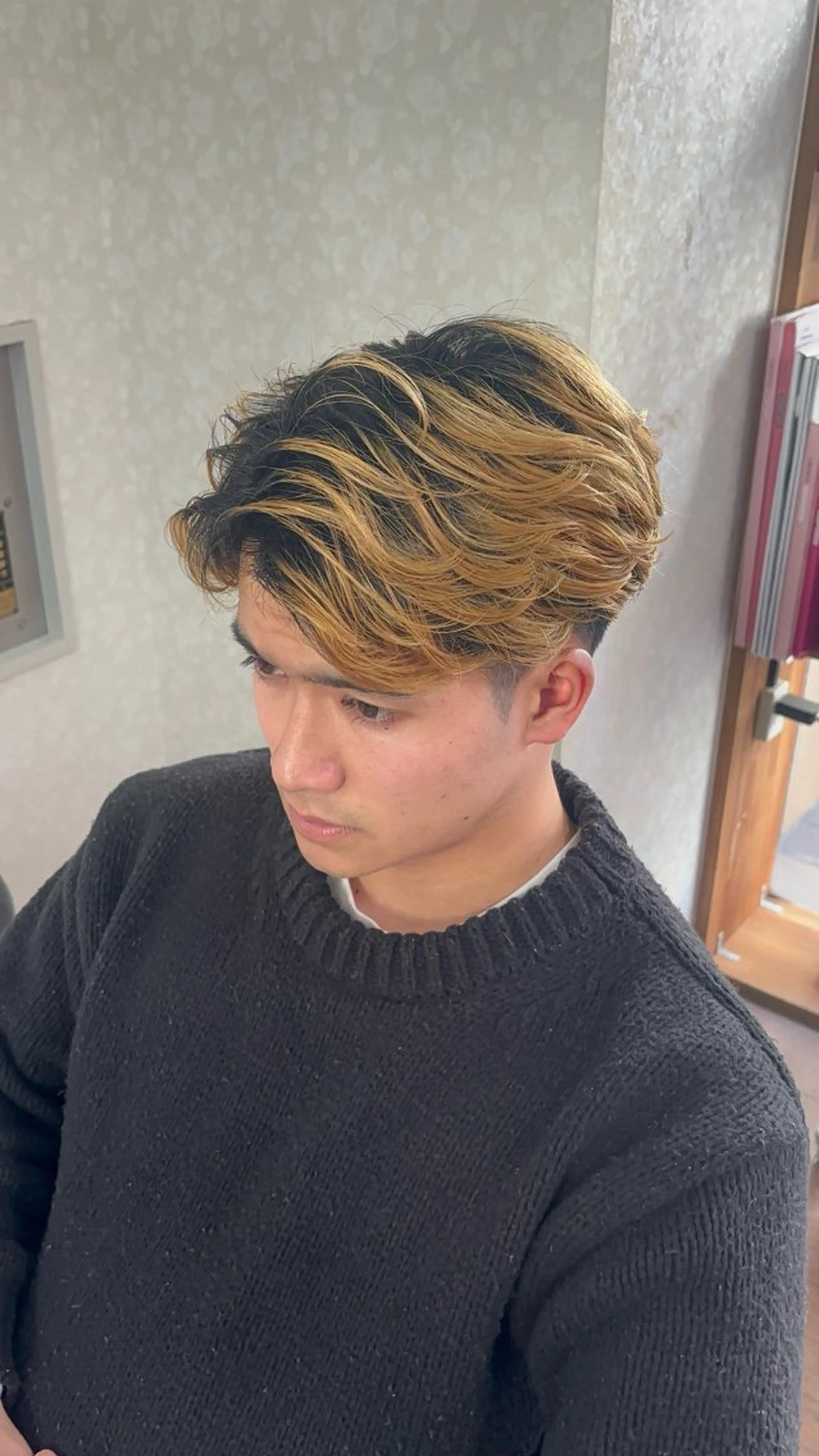 ショート メンズ カット 椎名 翔琉のヘアスタイル