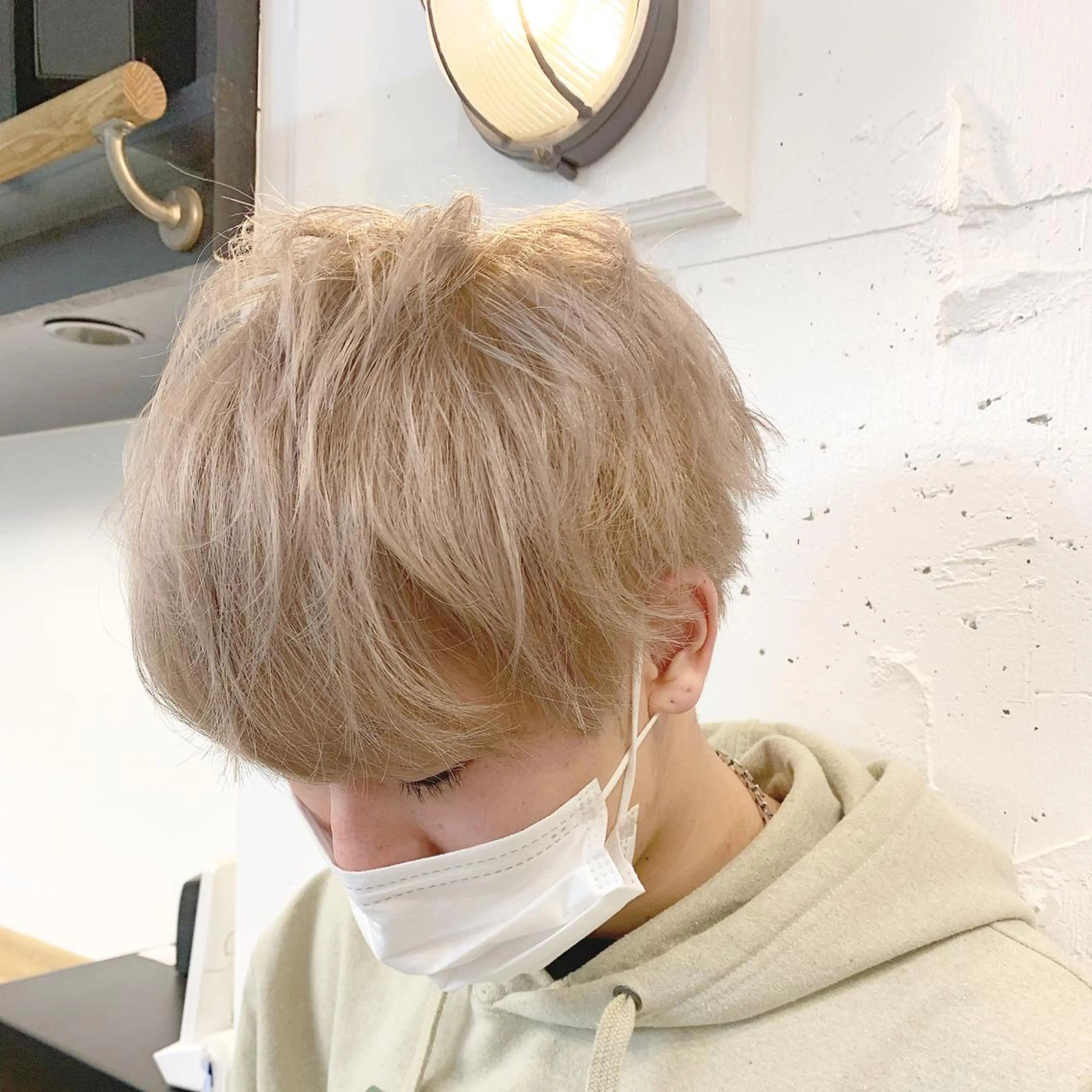 ショート カラー ヘアアレンジ メンズ 🎀暖色カラー🎀 ♡yurika♡のヘアスタイル