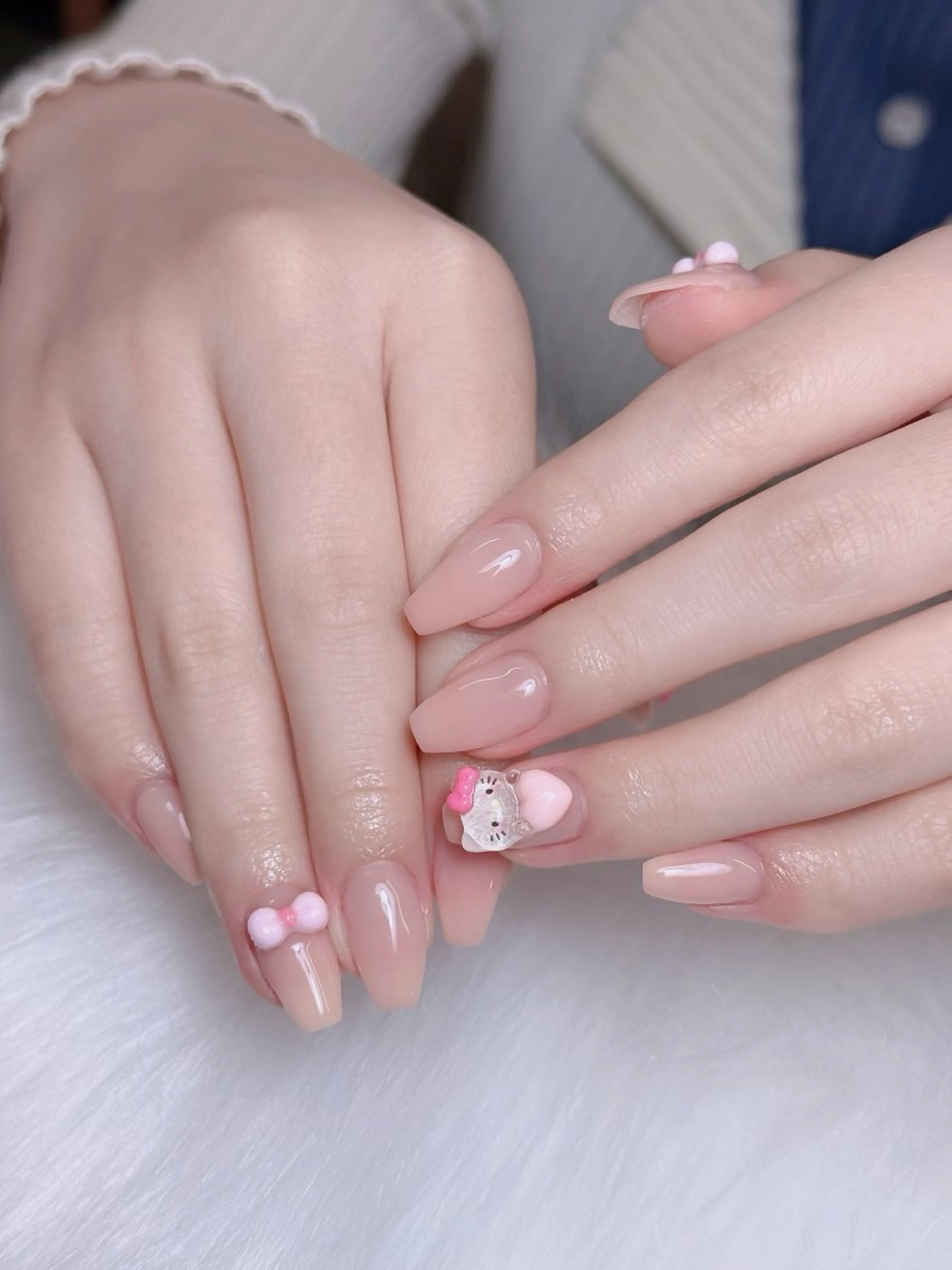 ネイル オーロラネイル チークネイル フットネイル フレンチネイル 韓国ネイル ハンドネイル Lumi Nailのネイルデザイン