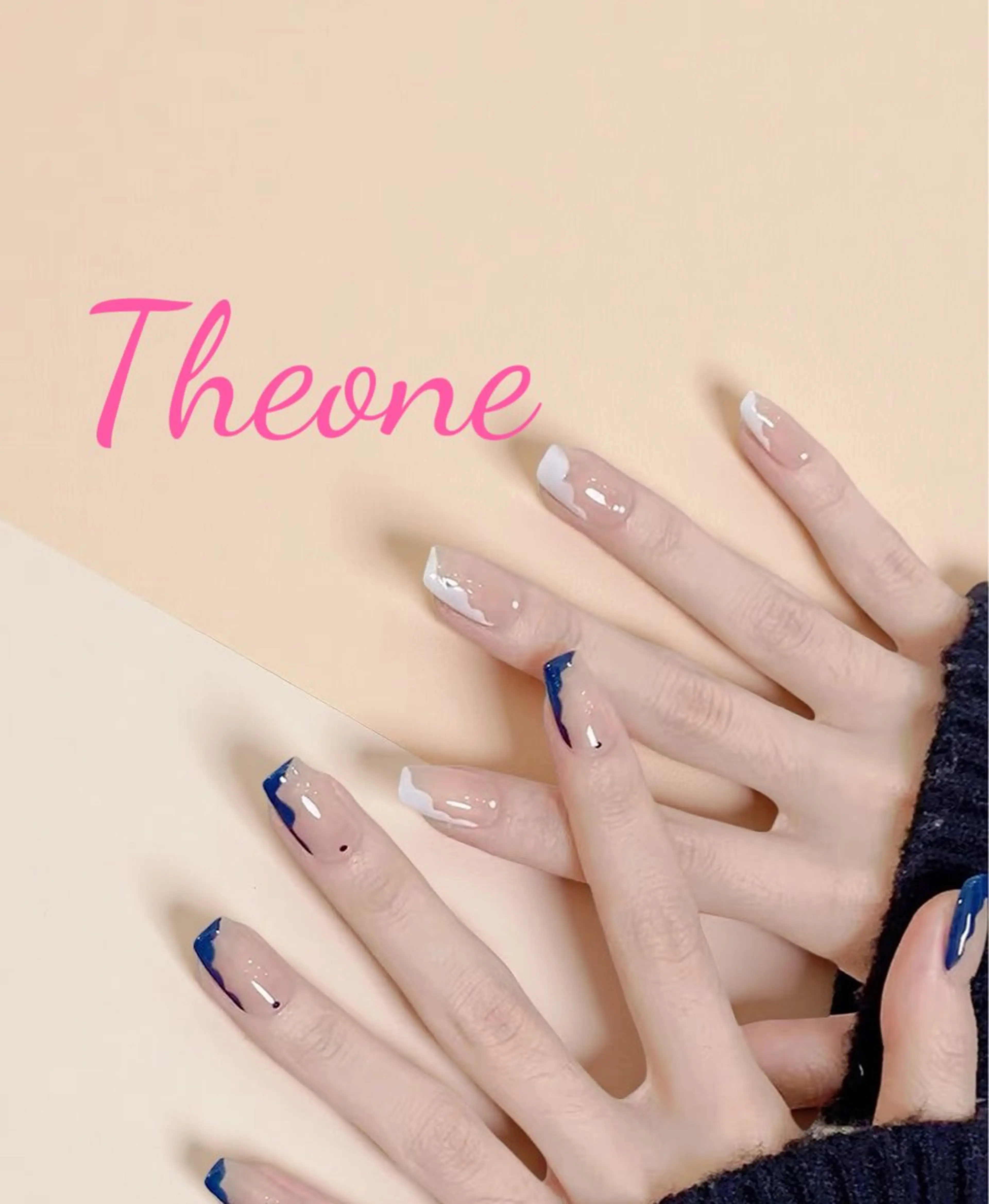 フレンチネイルの写真