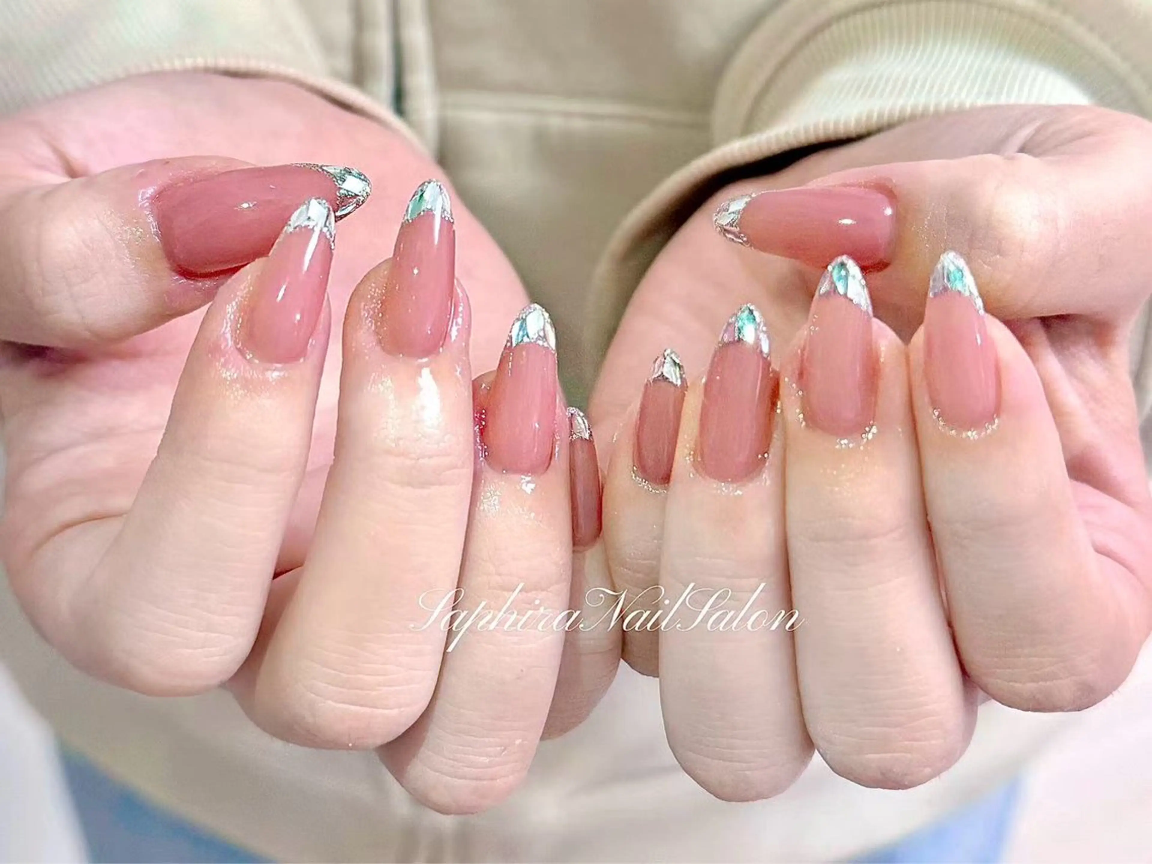 キラキラガラスフレンチの写真