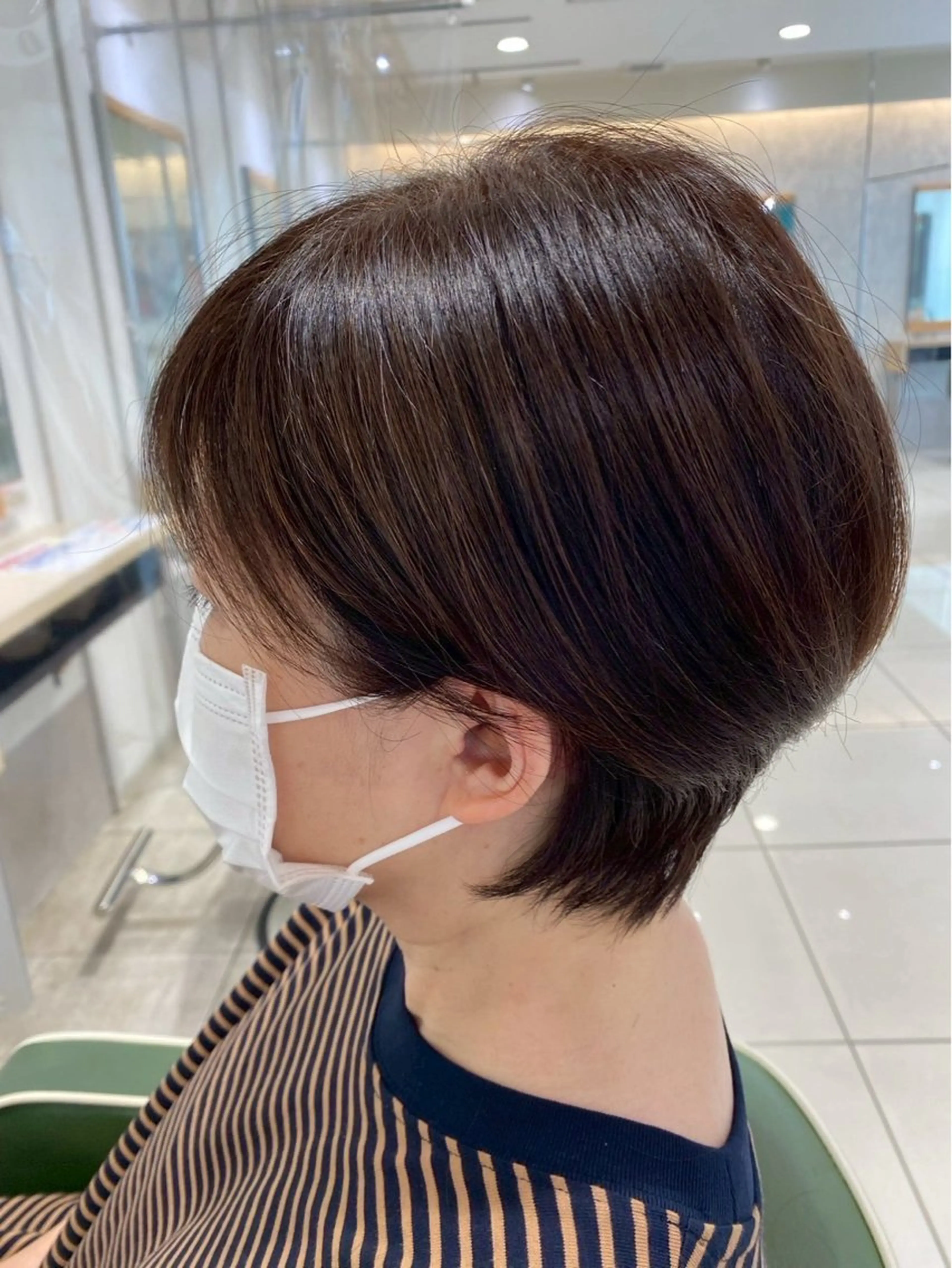 ショート くびれヘア ショートヘア EARTH/A高松レインボーロード店所属・米谷 理玖のヘアスタイル