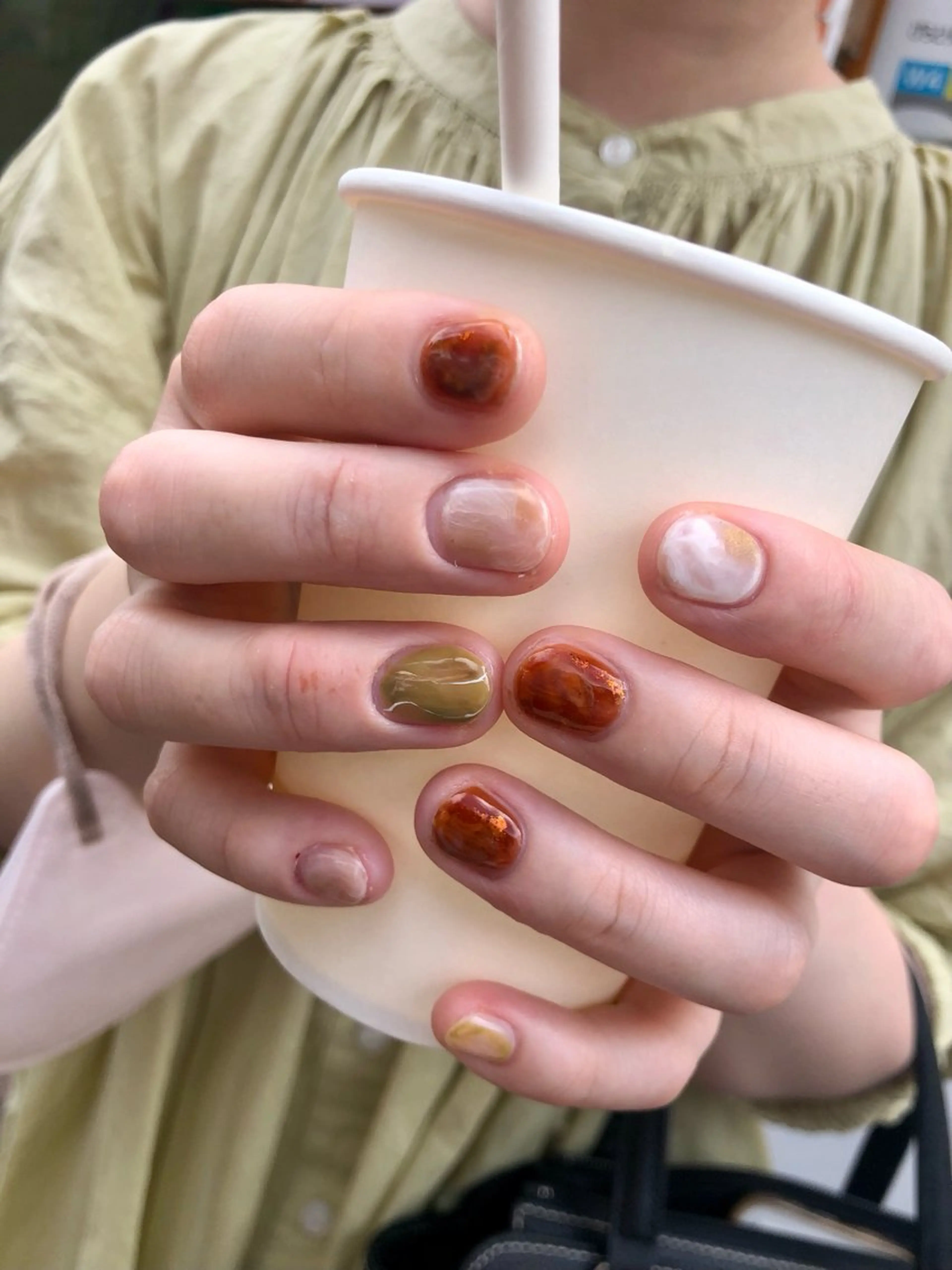 ネイル ジェルネイル ニュアンスネイル ハンドネイル muhl by DILL所属・. wakanaのネイルデザイン