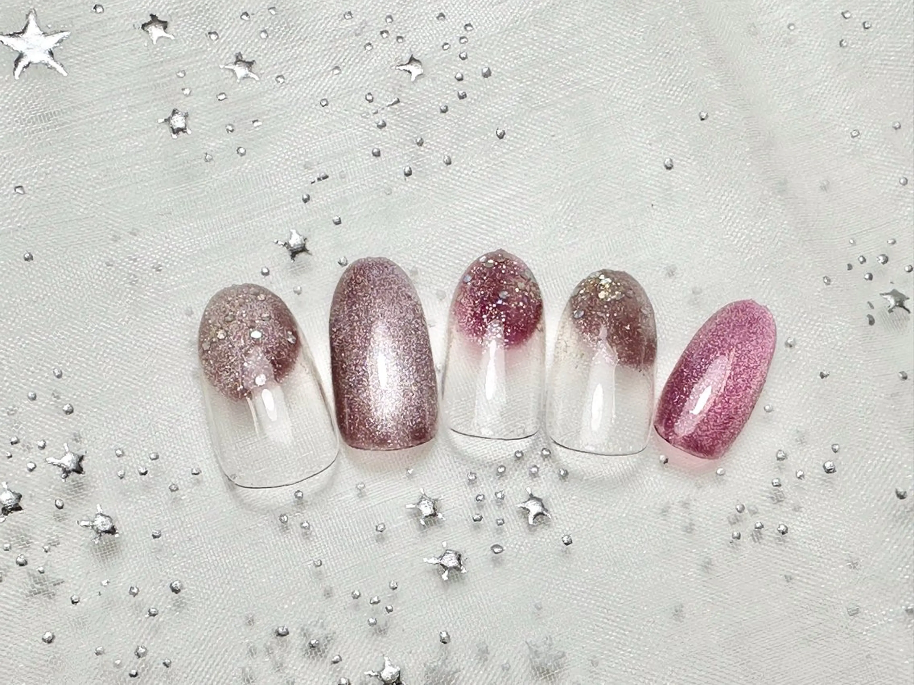 ネイル ネイルPetit Ribbonのネイルデザイン