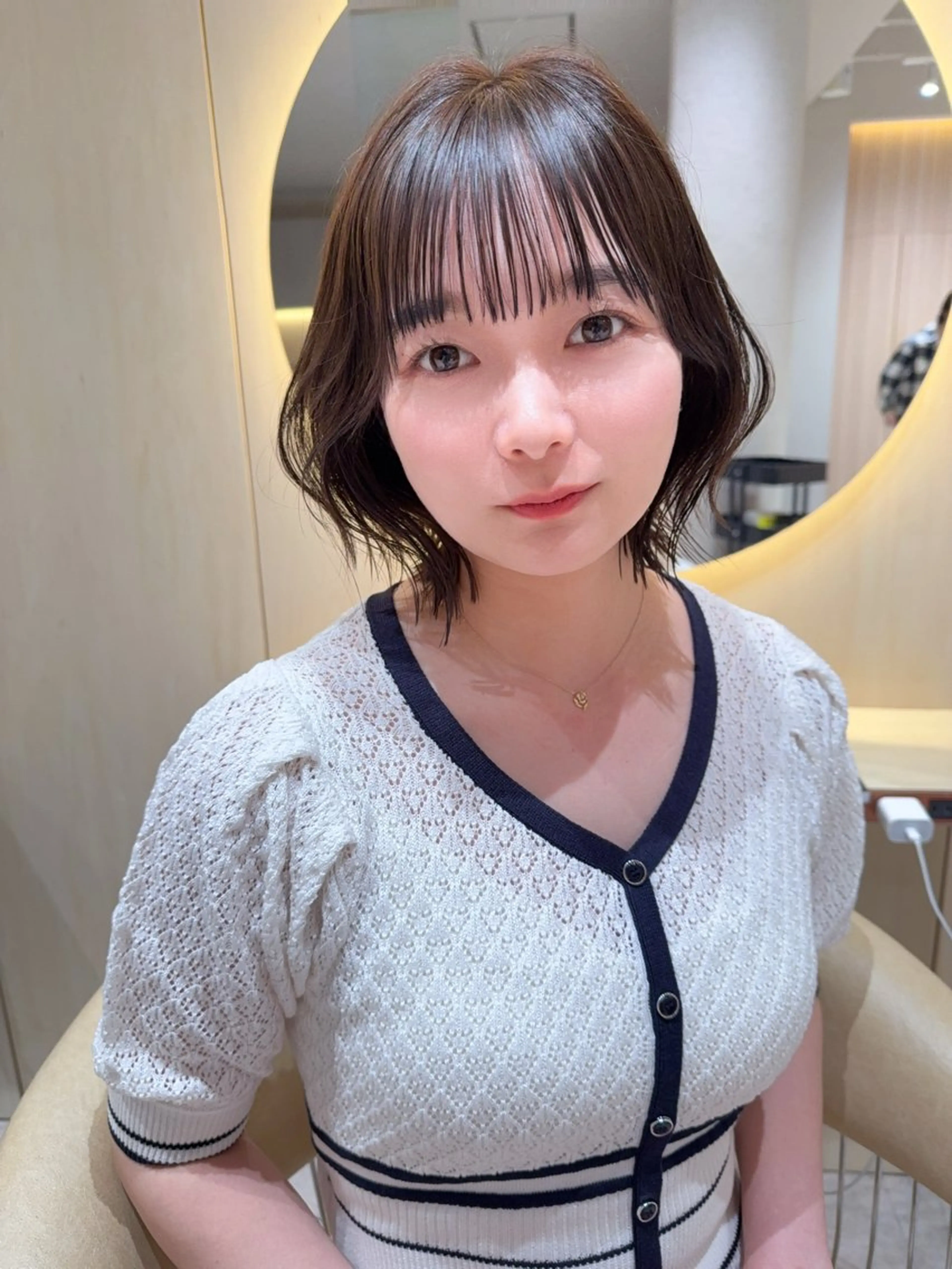 ショート カラー カット ヘアカラー トリートメント レイヤー❣️縮毛矯正 川村利幸のヘアスタイル