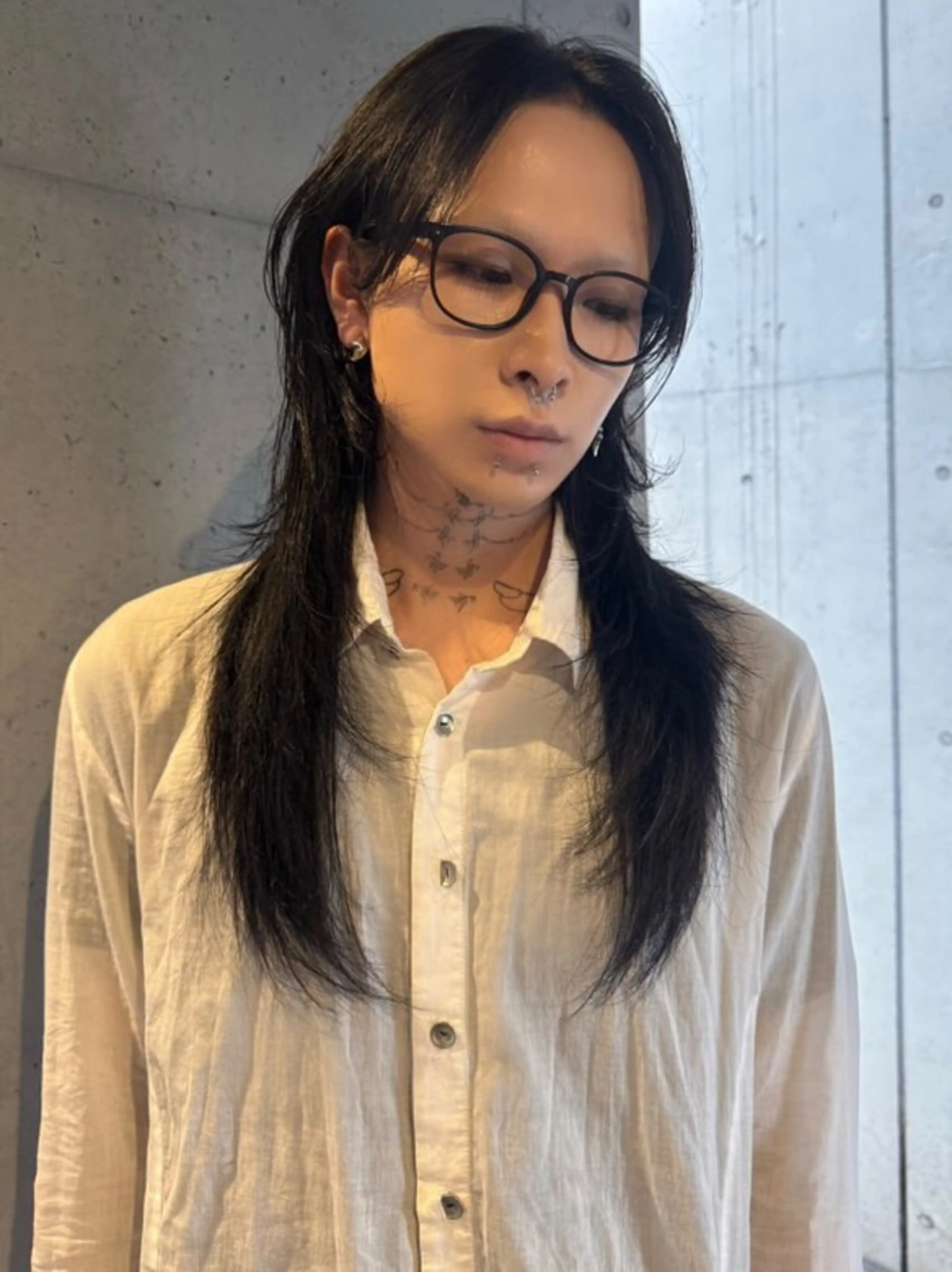 ロング カラー だいち/ハイトーン/ デザインカラーのヘアスタイル