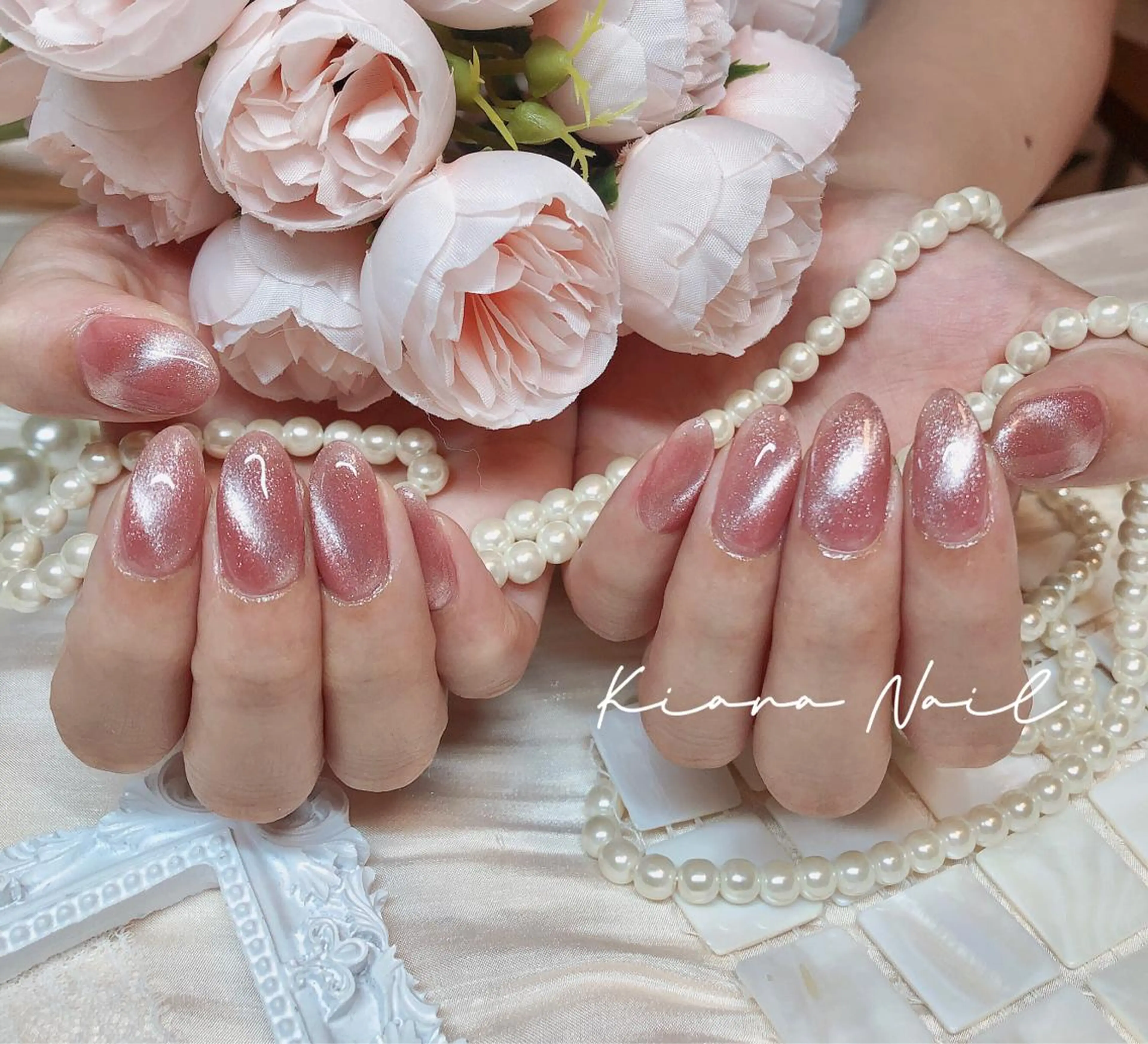 ネイル マグネットネイル 🍭Kiara Nail🍭のネイルデザイン