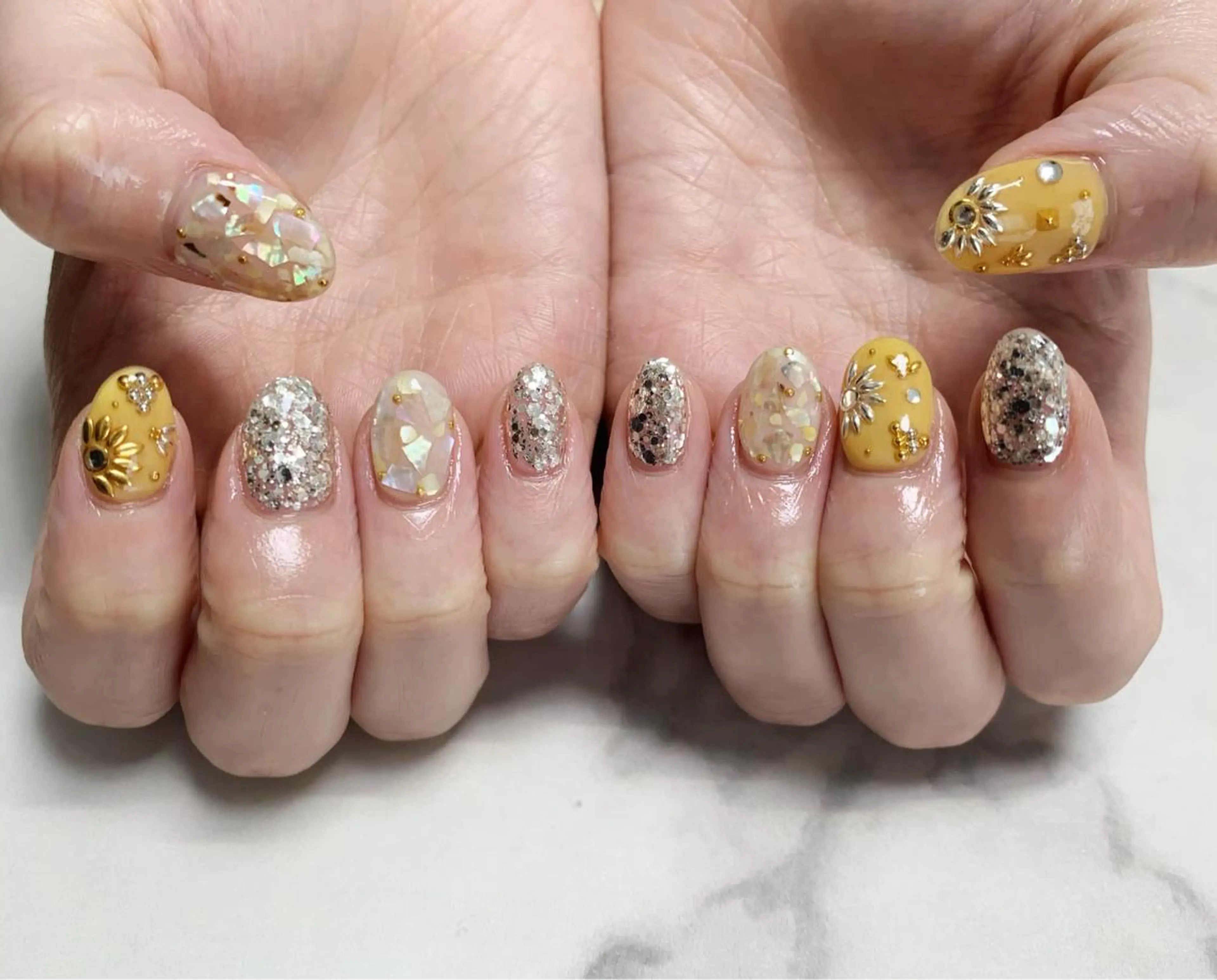 ネイル ハンドネイル nail salon en familleのネイルデザイン