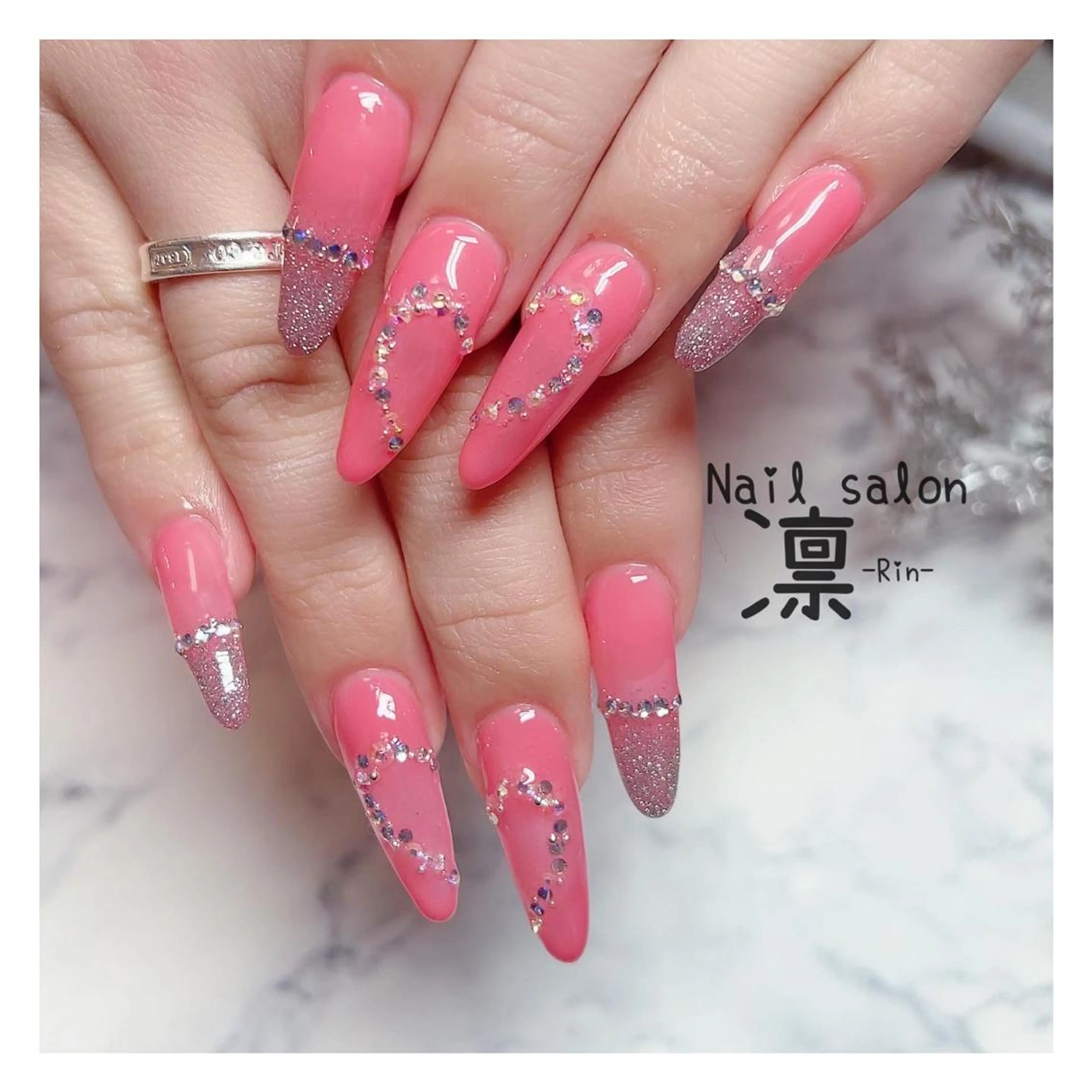 ネイル スカルプネイル private salon凛のネイルデザイン