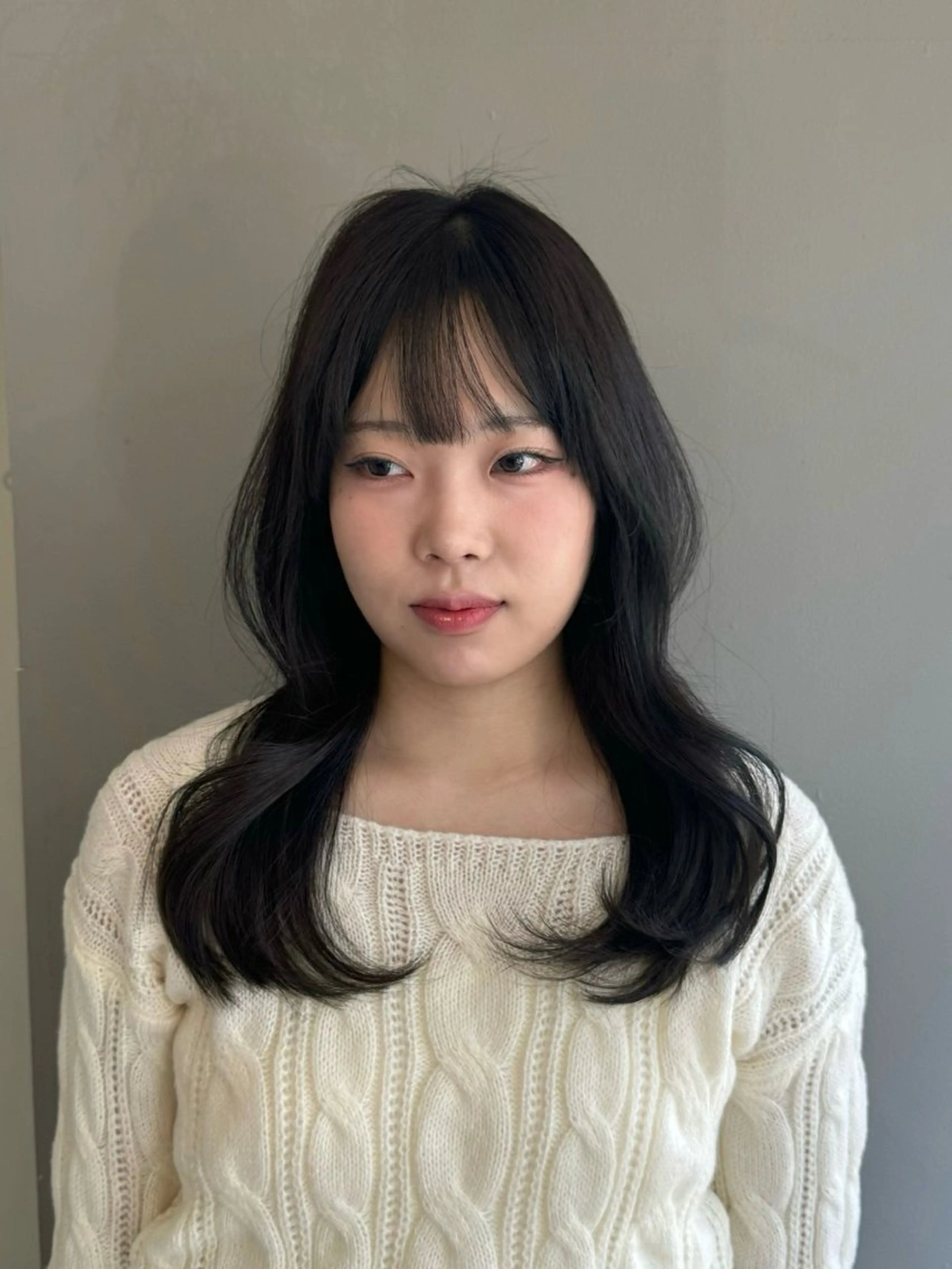 セミロング sia所属・Nene Murakamiのヘアスタイル