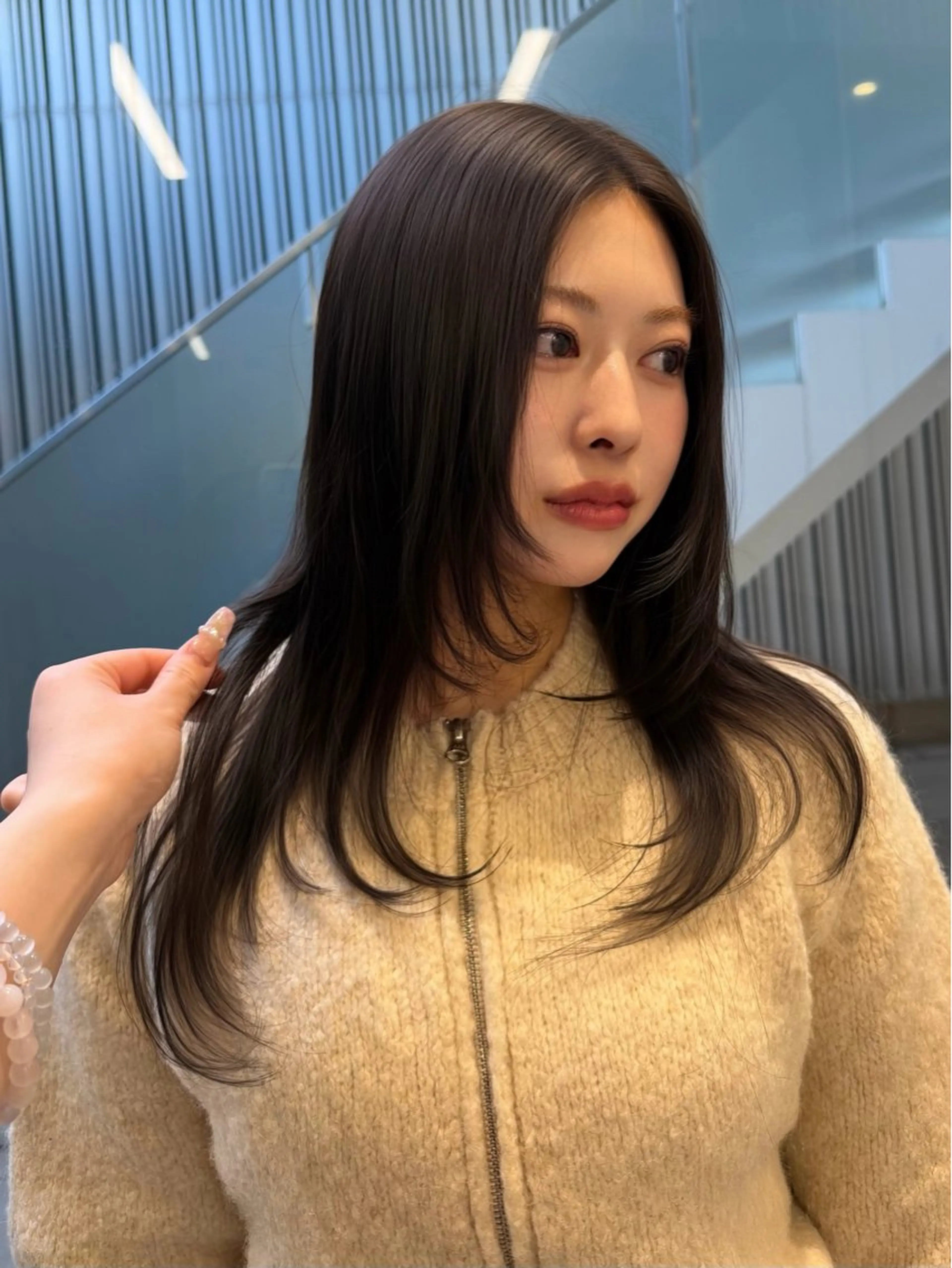 ロング カラー ヘアカラー トリートメント 🍬カラー特化🍬 Kirari🪄のヘアスタイル