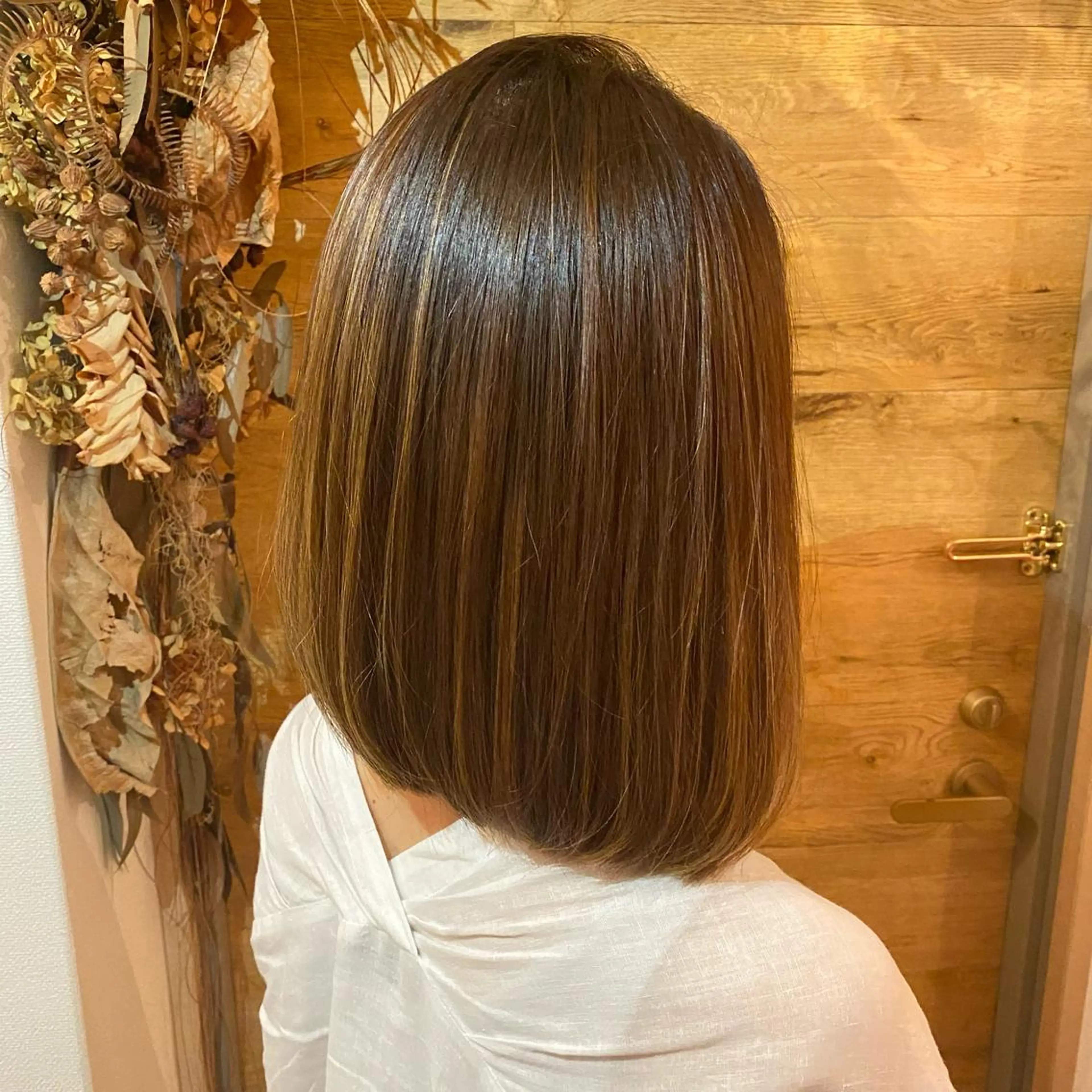 ミディアム RURI韓国ボブ 🇰🇷タッセルボブのヘアスタイル