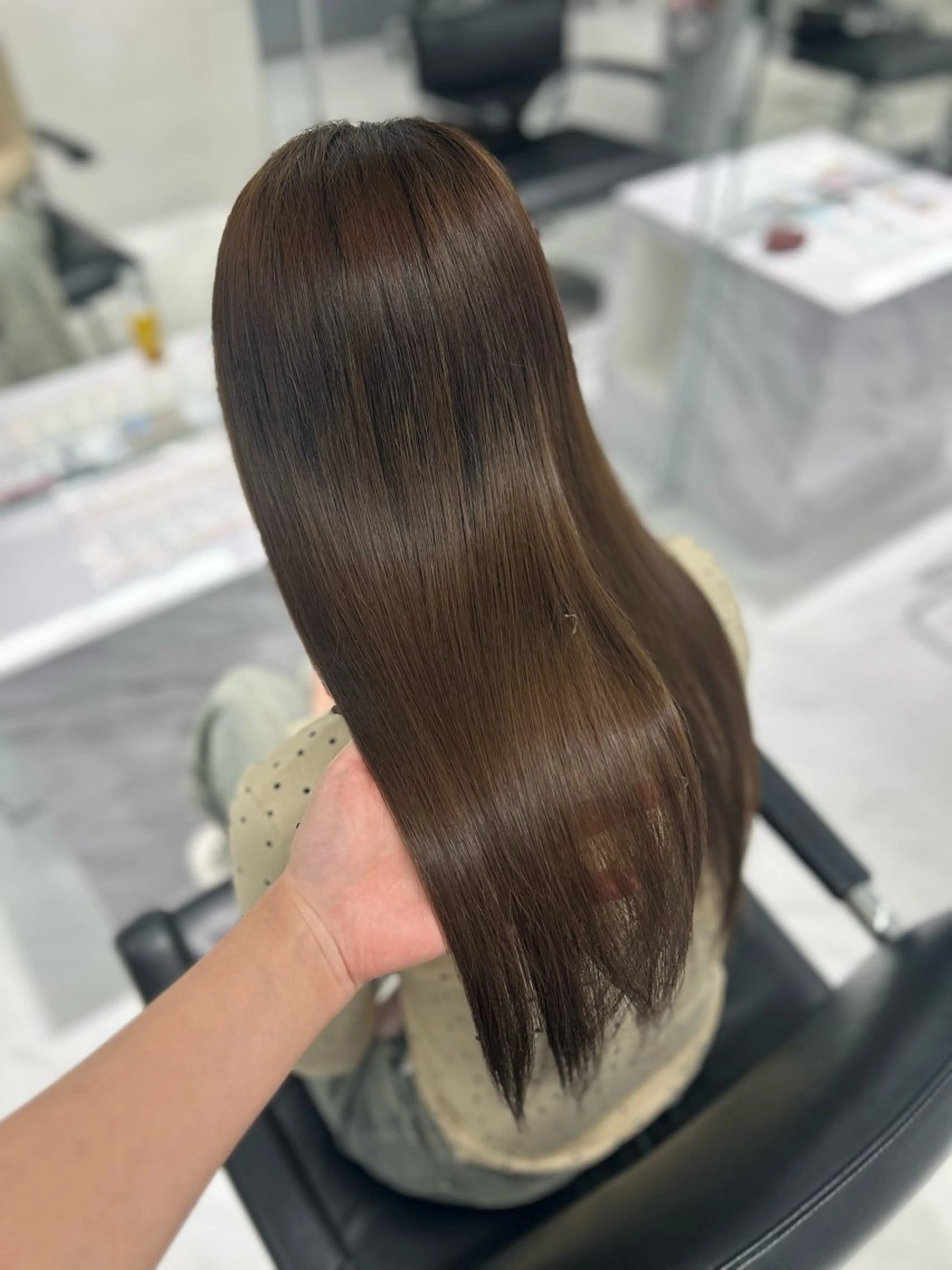 ロング トリートメント ️💜akari💜 ハイトーン/レイヤーのヘアスタイル