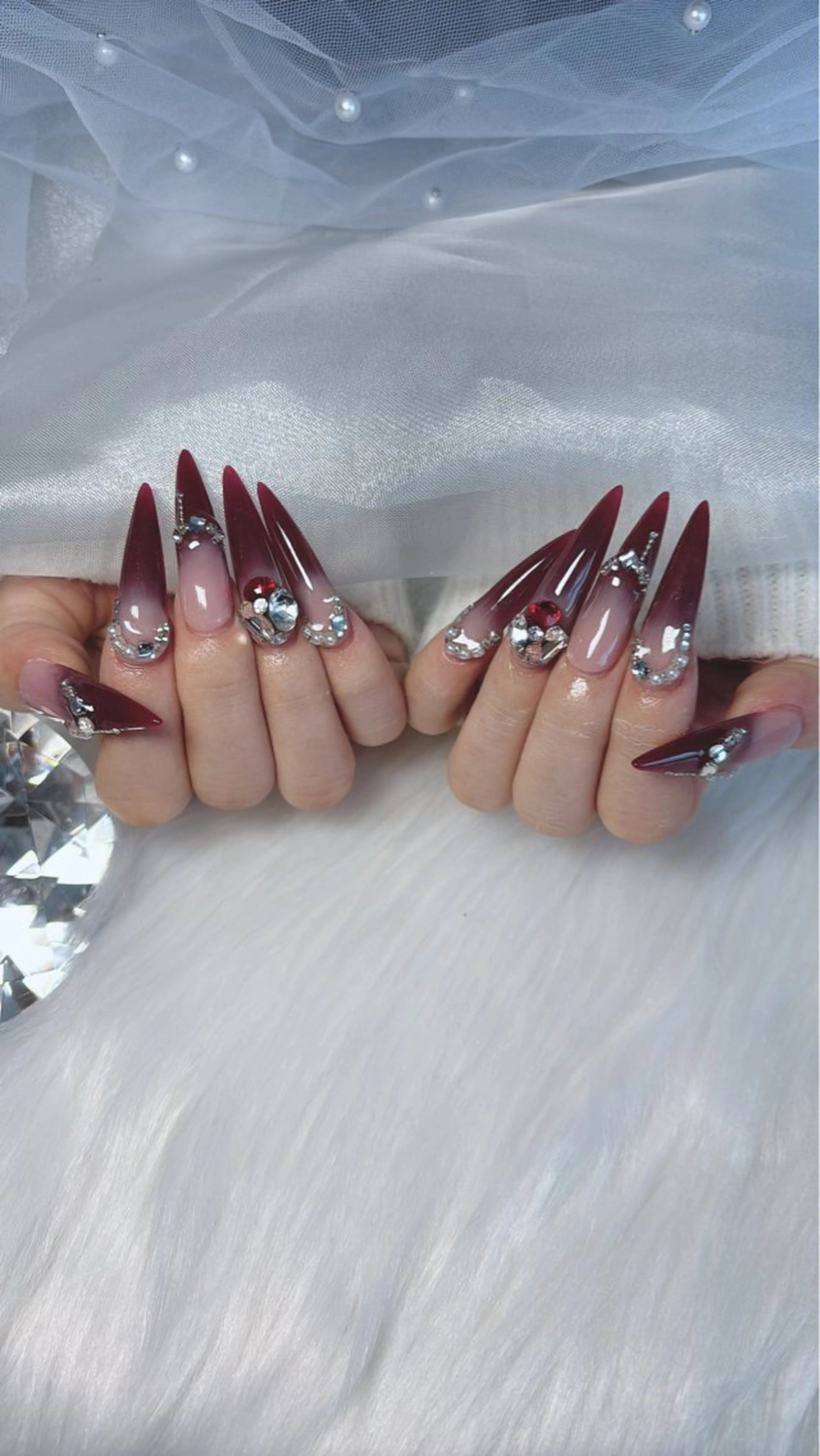 ネイル ロングネイル ハンドネイル salon de belnetta所属・kayo 💅のネイルデザイン