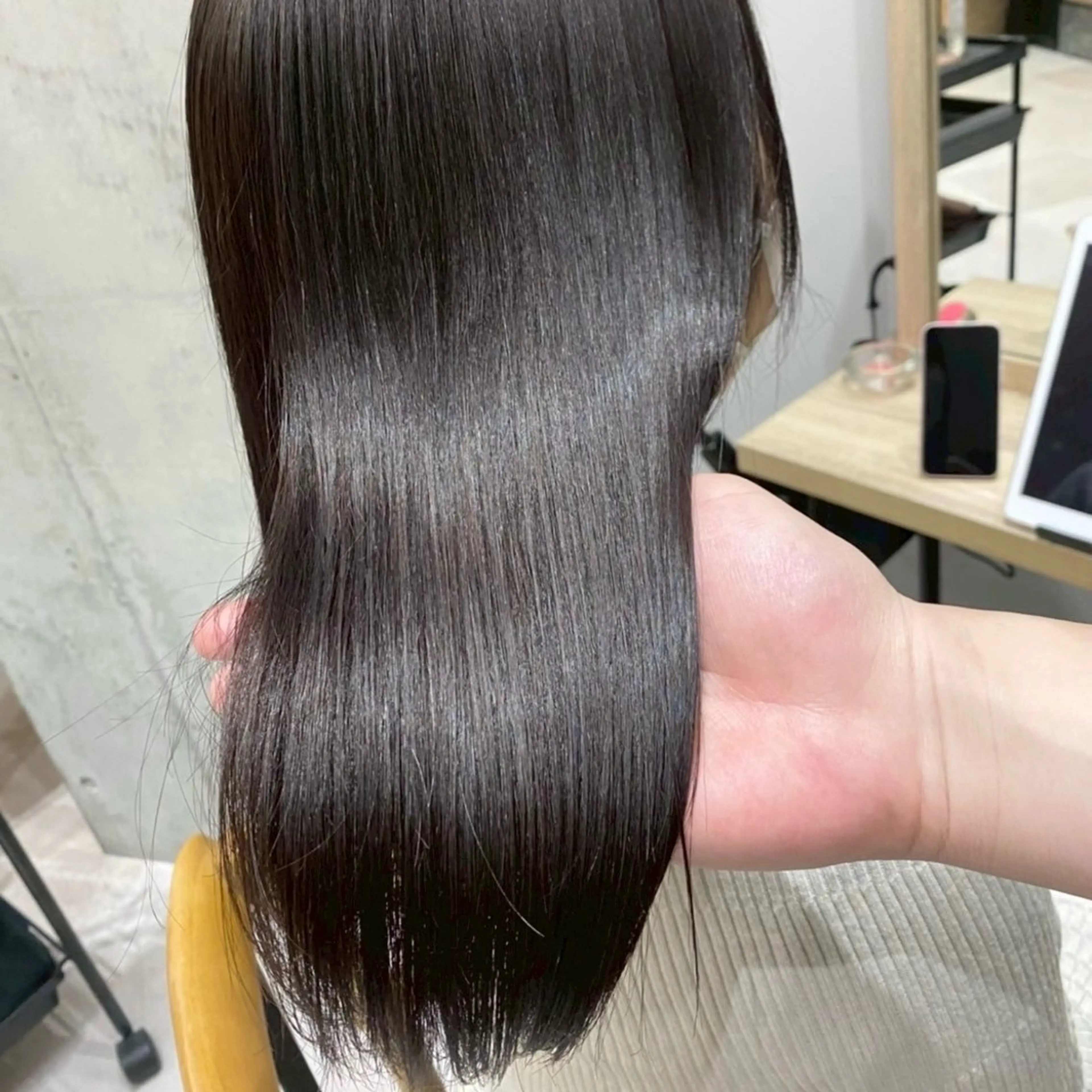 ロング カラー カット ヘアカラー トリートメント 透明感カラー /艶カラー/井上あいのヘアスタイル