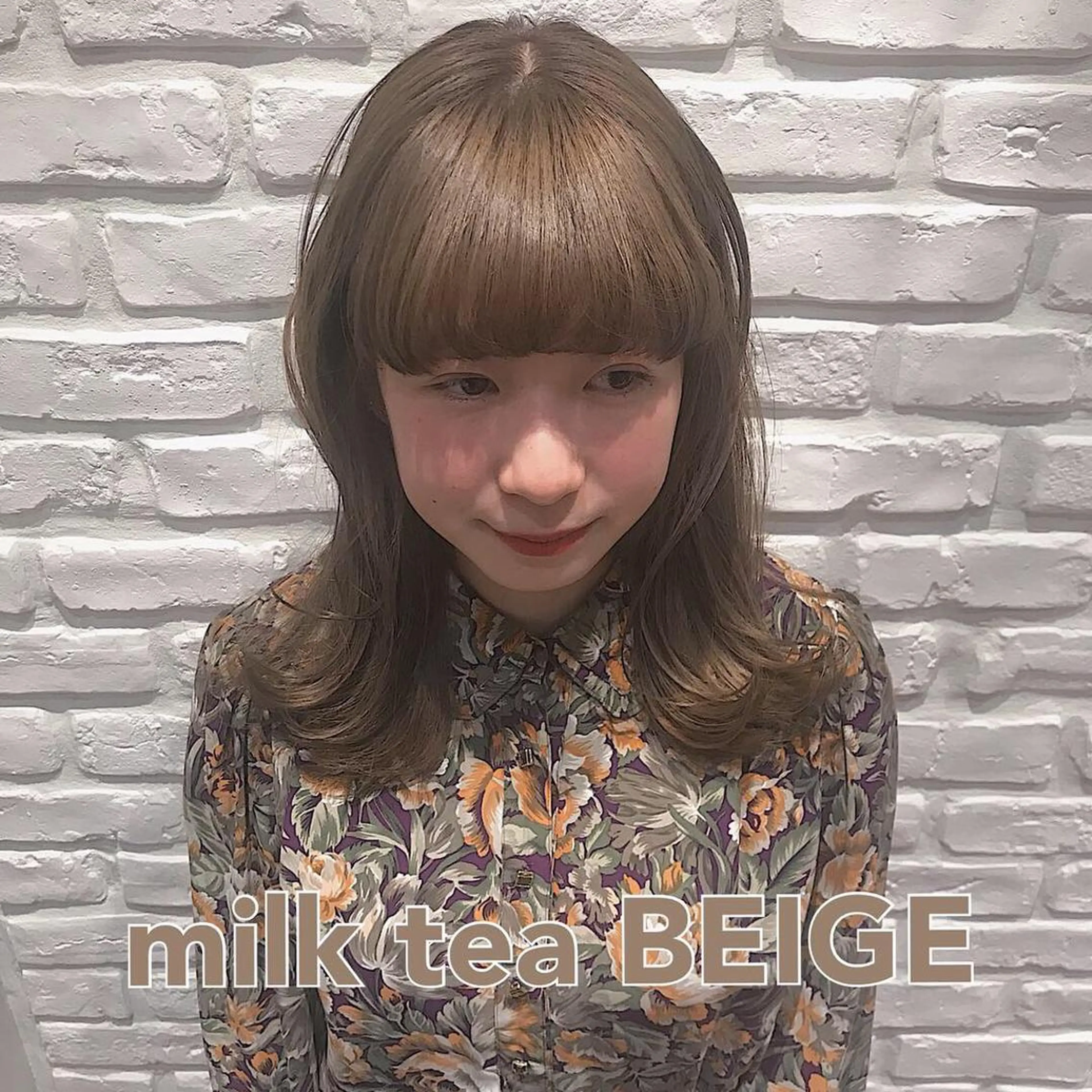 セミロング カラー系/カット特化 🟠オオタキマサシのヘアスタイル