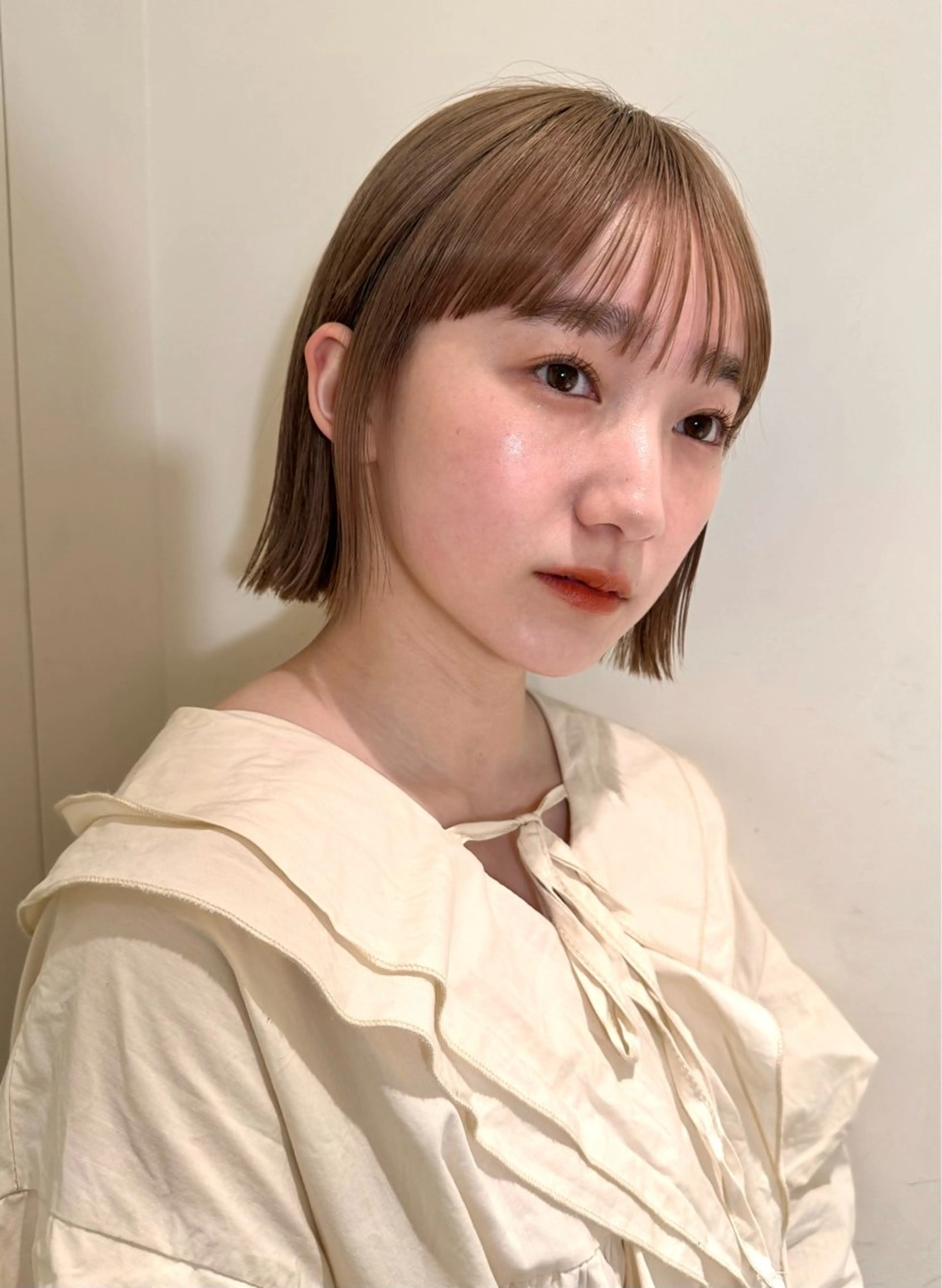 松本優香/ボブ/ダ ブルカラー/髪質改善のヘアスタイル