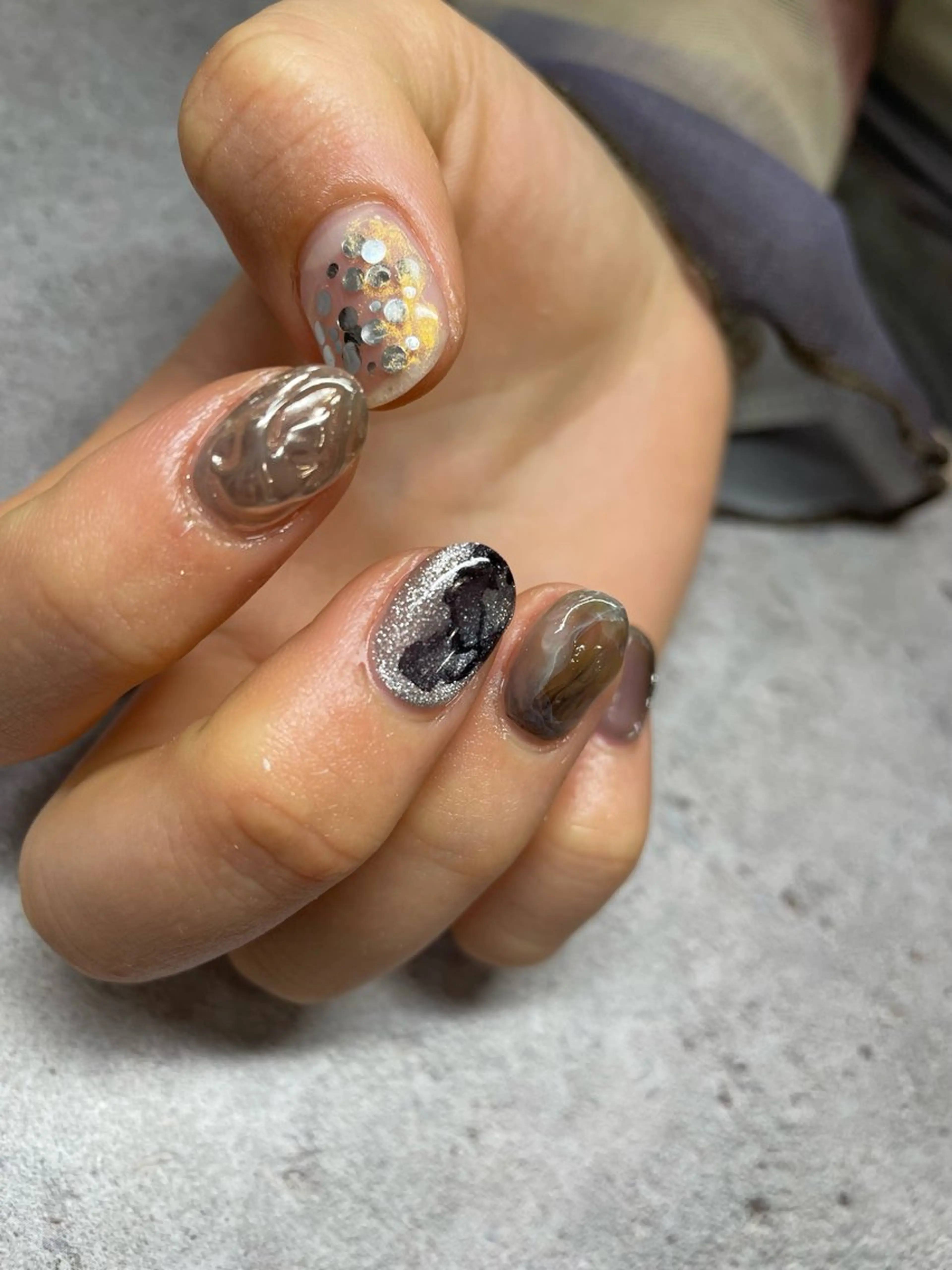 ネイル ハンドネイル フットネイル 🌕akuri🌖 nuance/専門のネイルデザイン