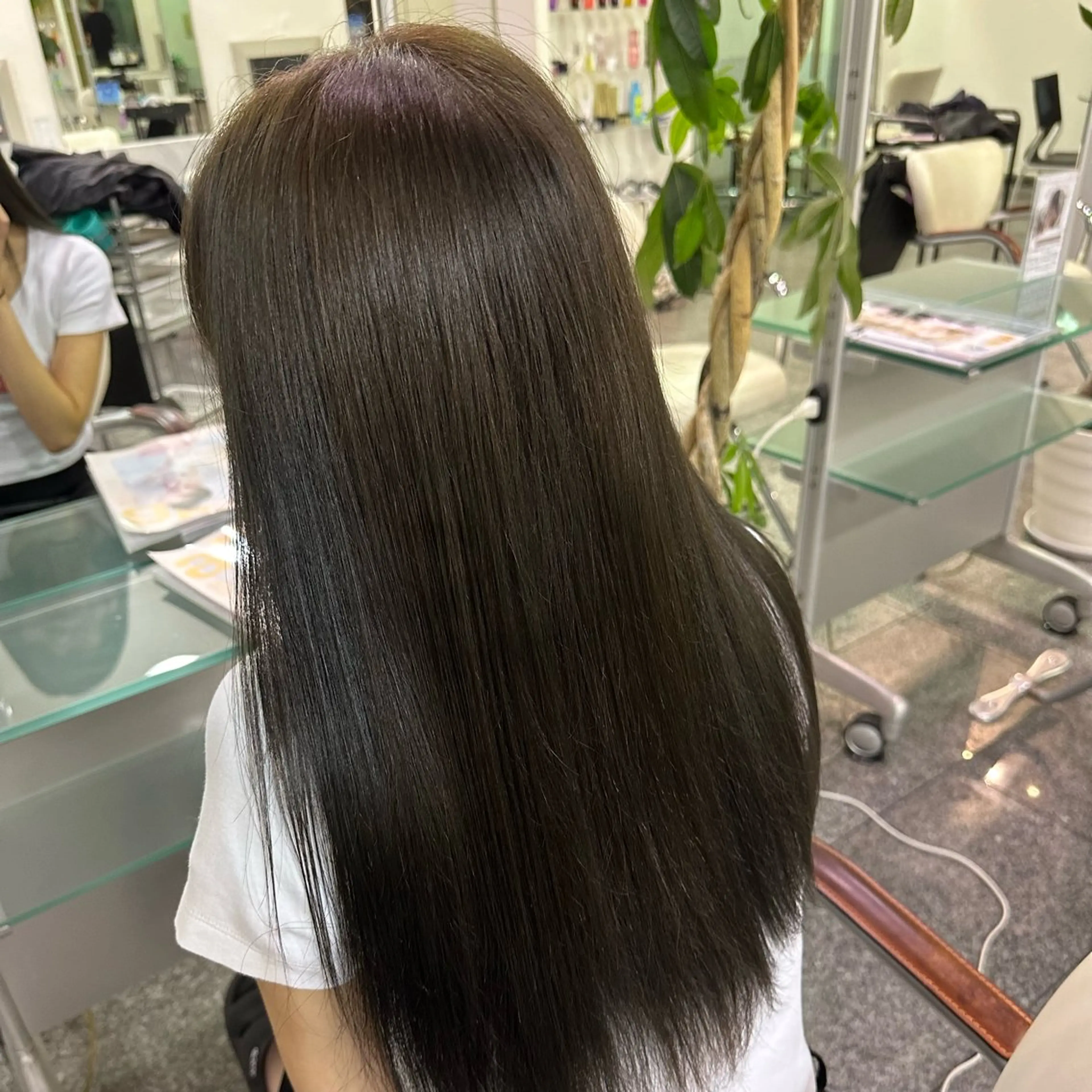 カラー ヘアカラー 町田 里奈のヘアスタイル