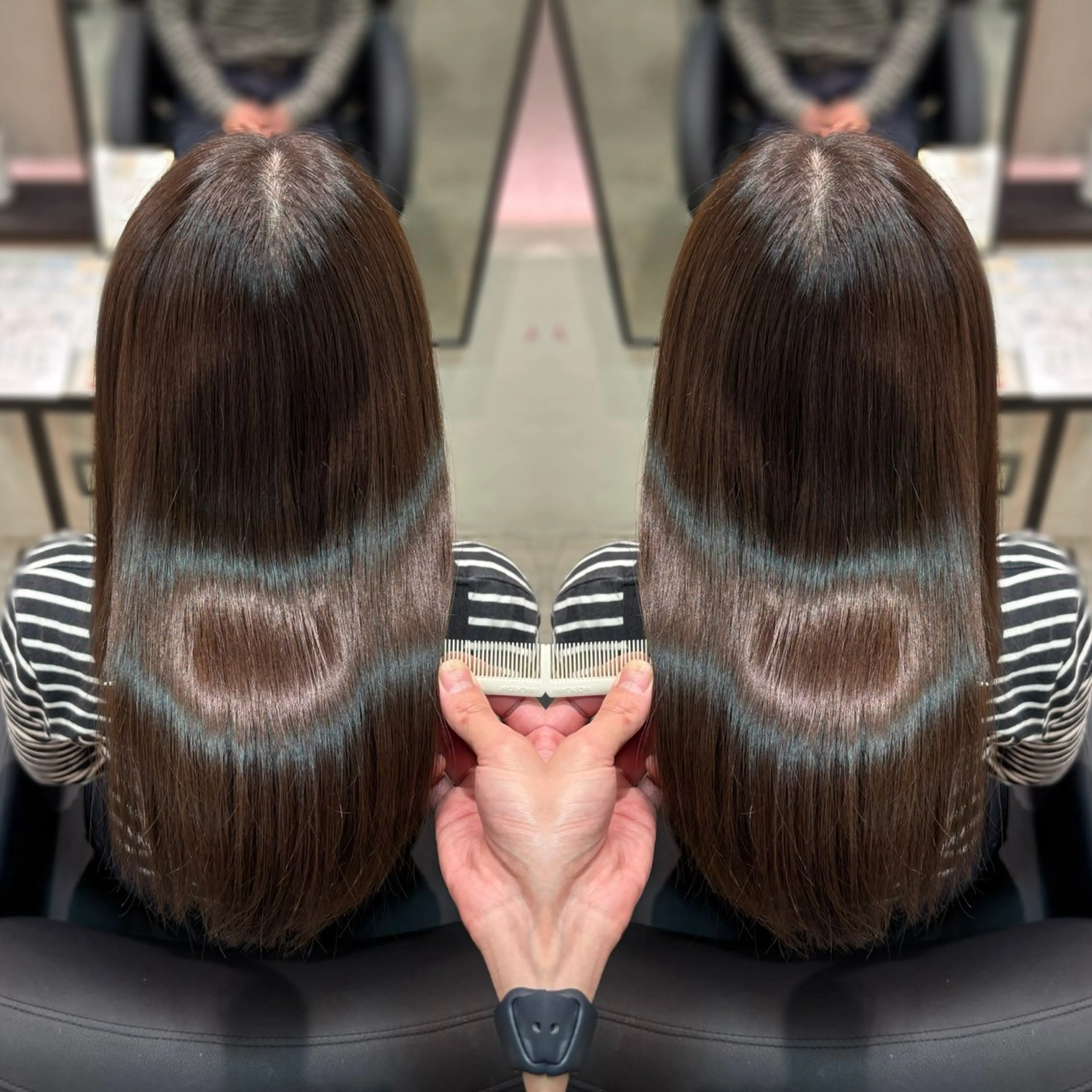 ロング 平山 正樹のヘアスタイル