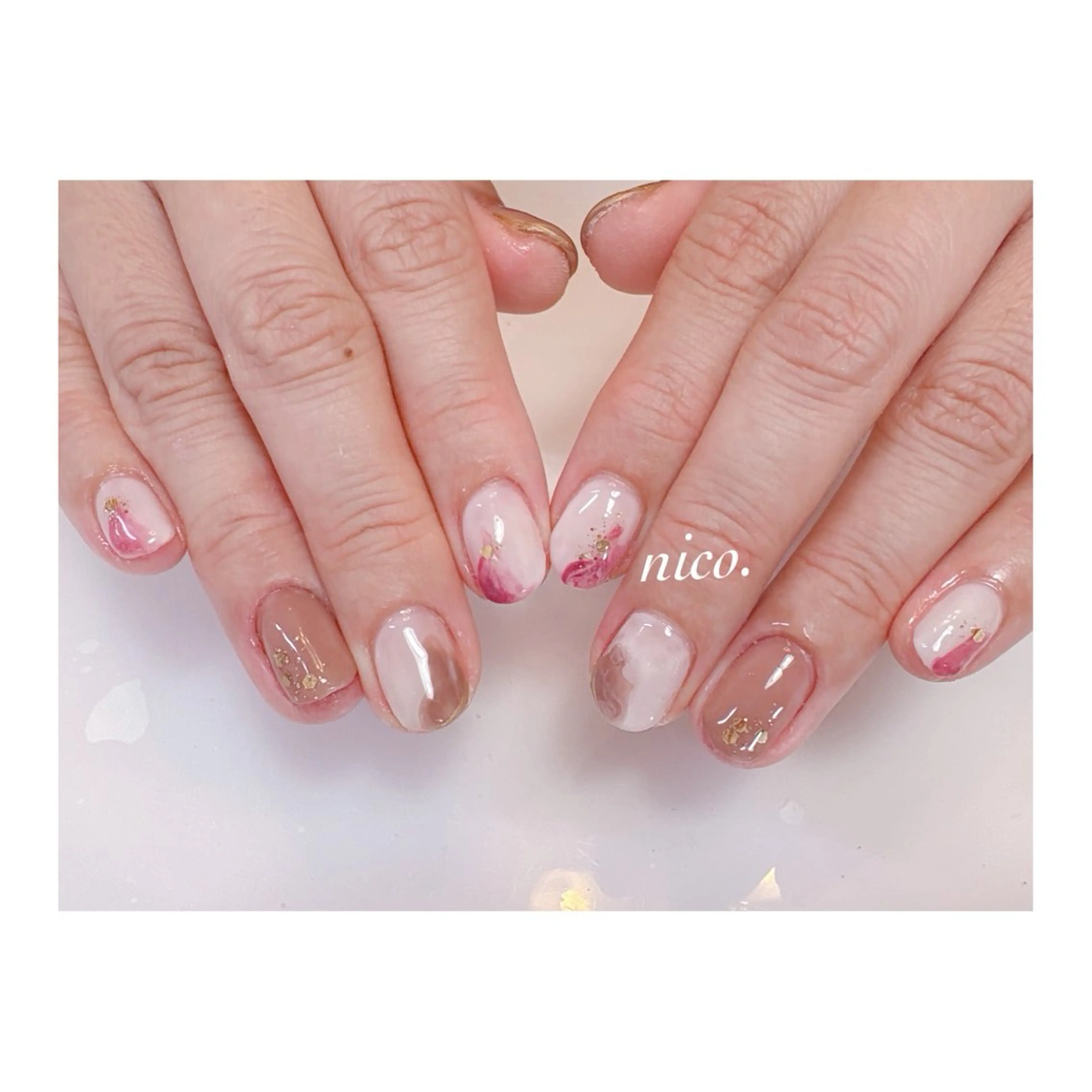 ネイル ハンドネイル フットネイル nailsalon nico.のネイルデザイン