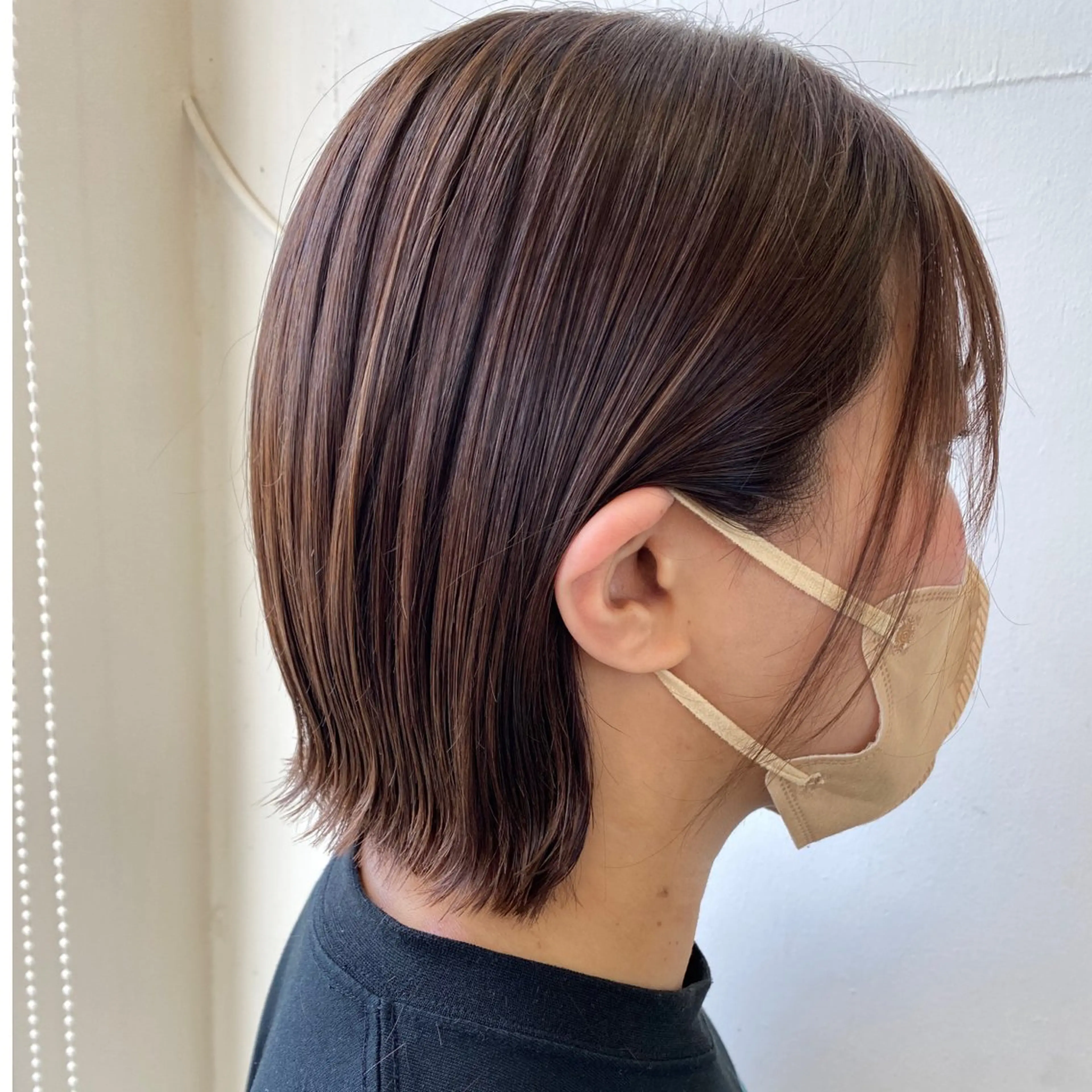 ショート ボブ 外ハネヘア MignonS阪神西宮店所属・多田 まりやのヘアスタイル