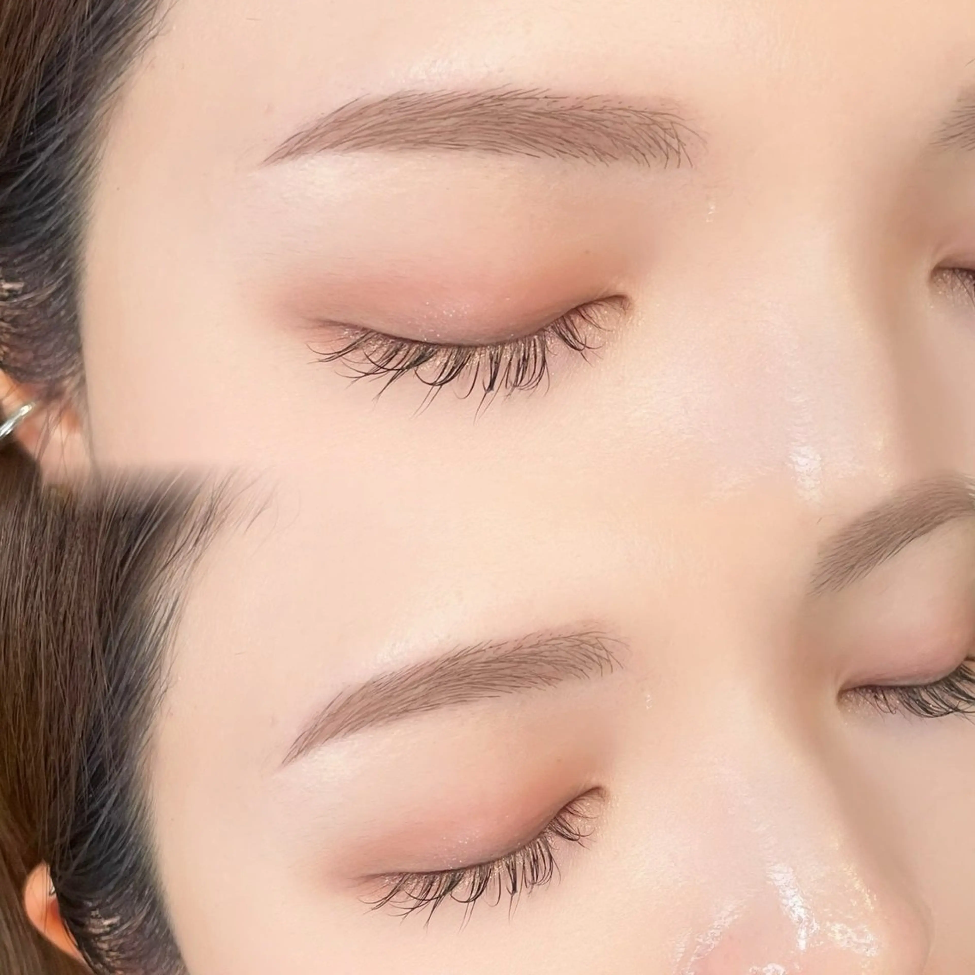 アイブロウ マツパ nerine博多 momokaのマツエク・マツパデザイン