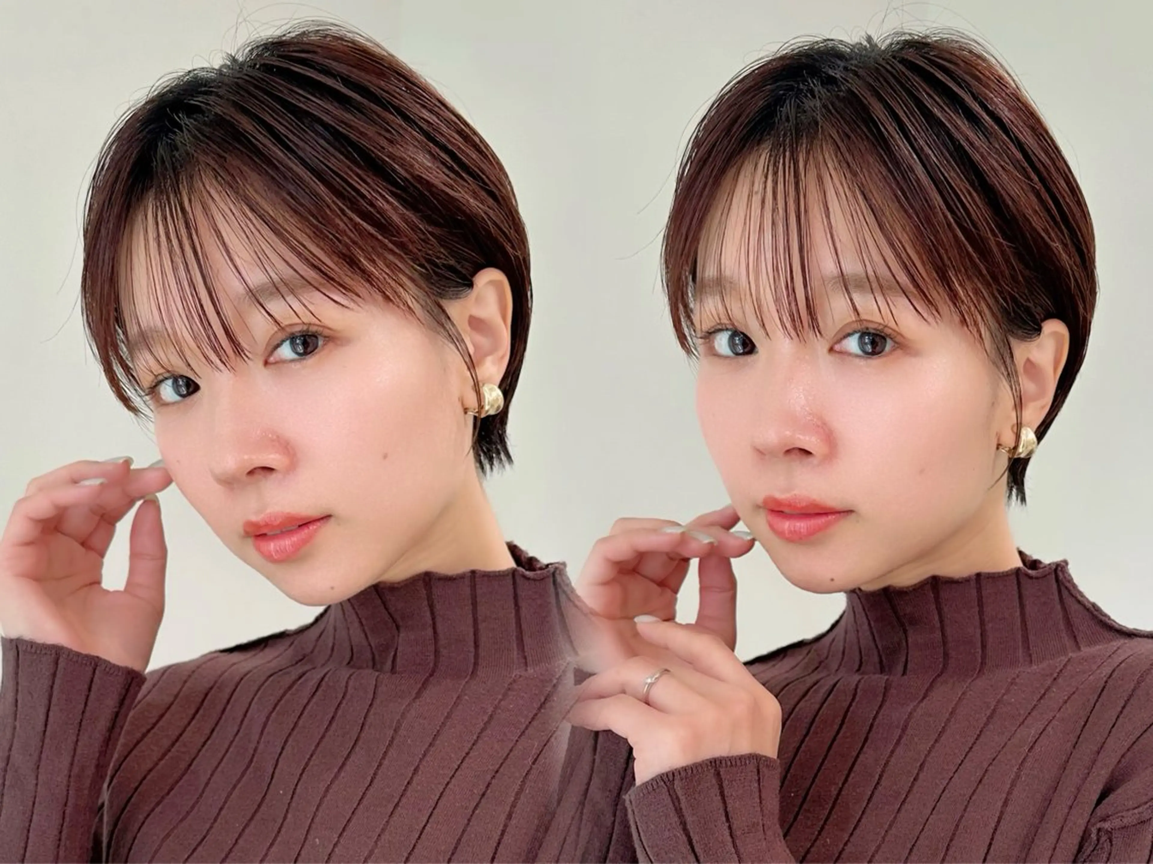 ショート カット ヘアカラー トリートメント ヘッドスパ taiga レイヤー /髪質改善/矯正🌈のヘアスタイル