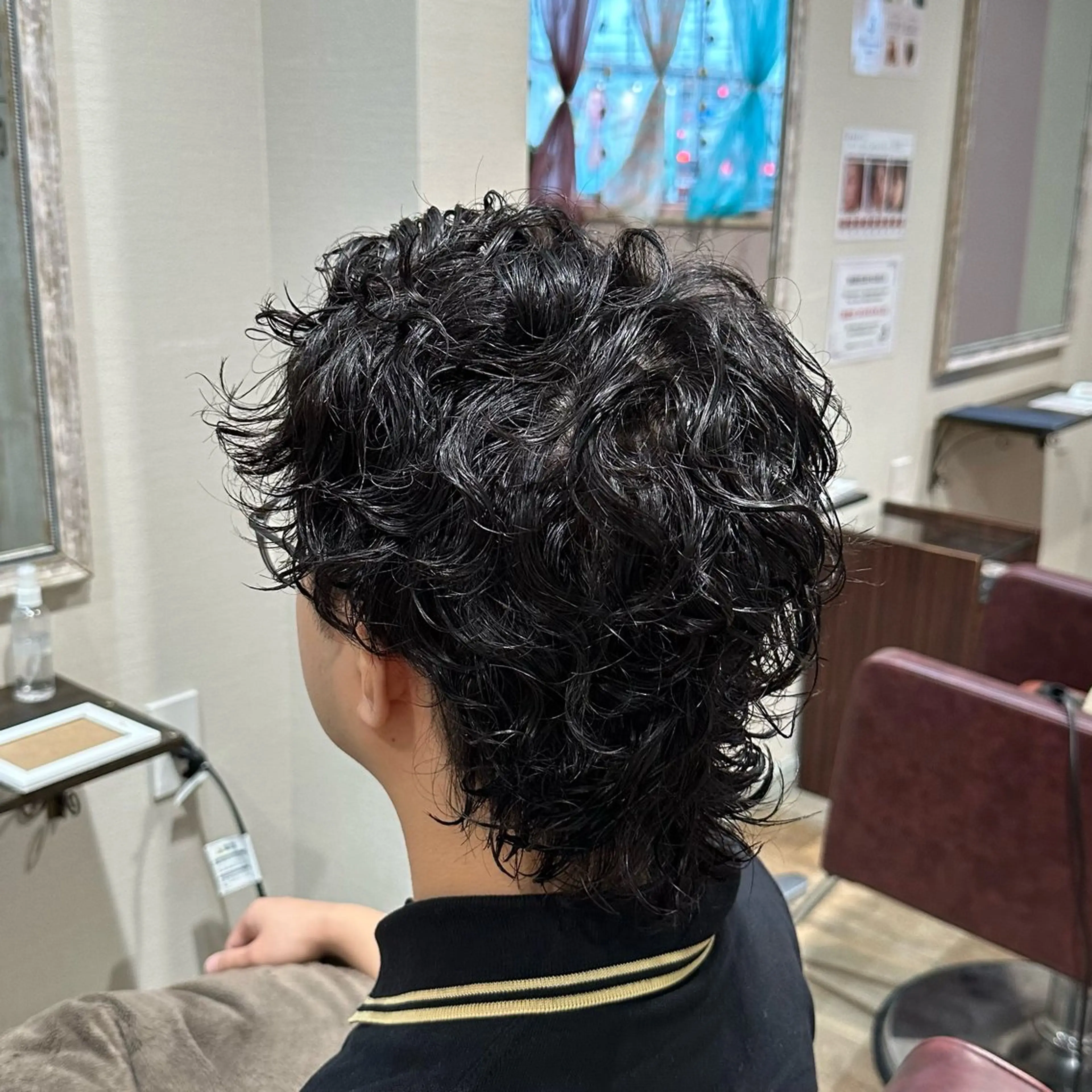 パーマ メンズ カット パーマ 柔らかいcolor ￤韓国￤🩰マユ🩰のヘアスタイル