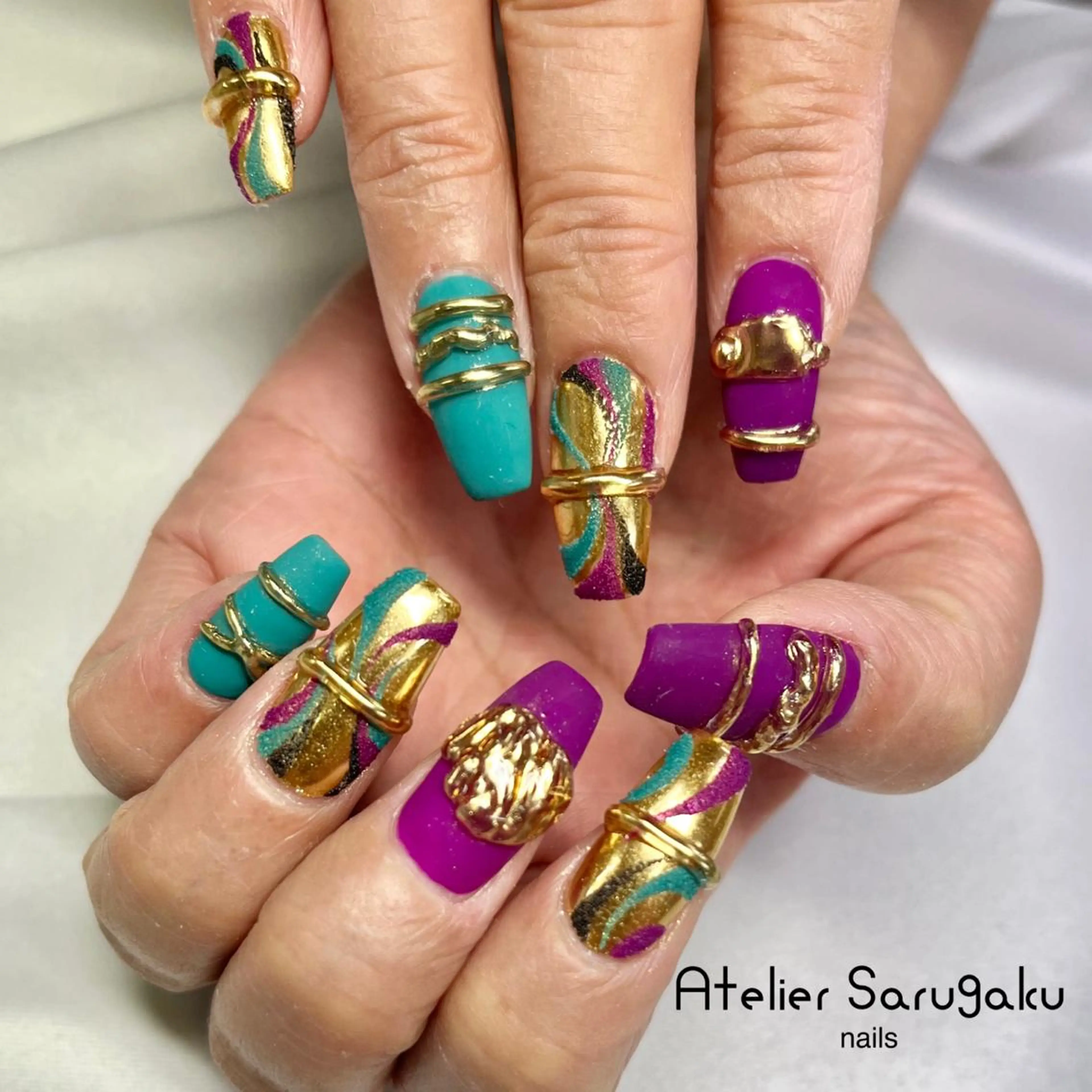 ネイル 駒沢大学sususu Marinaのネイルデザイン