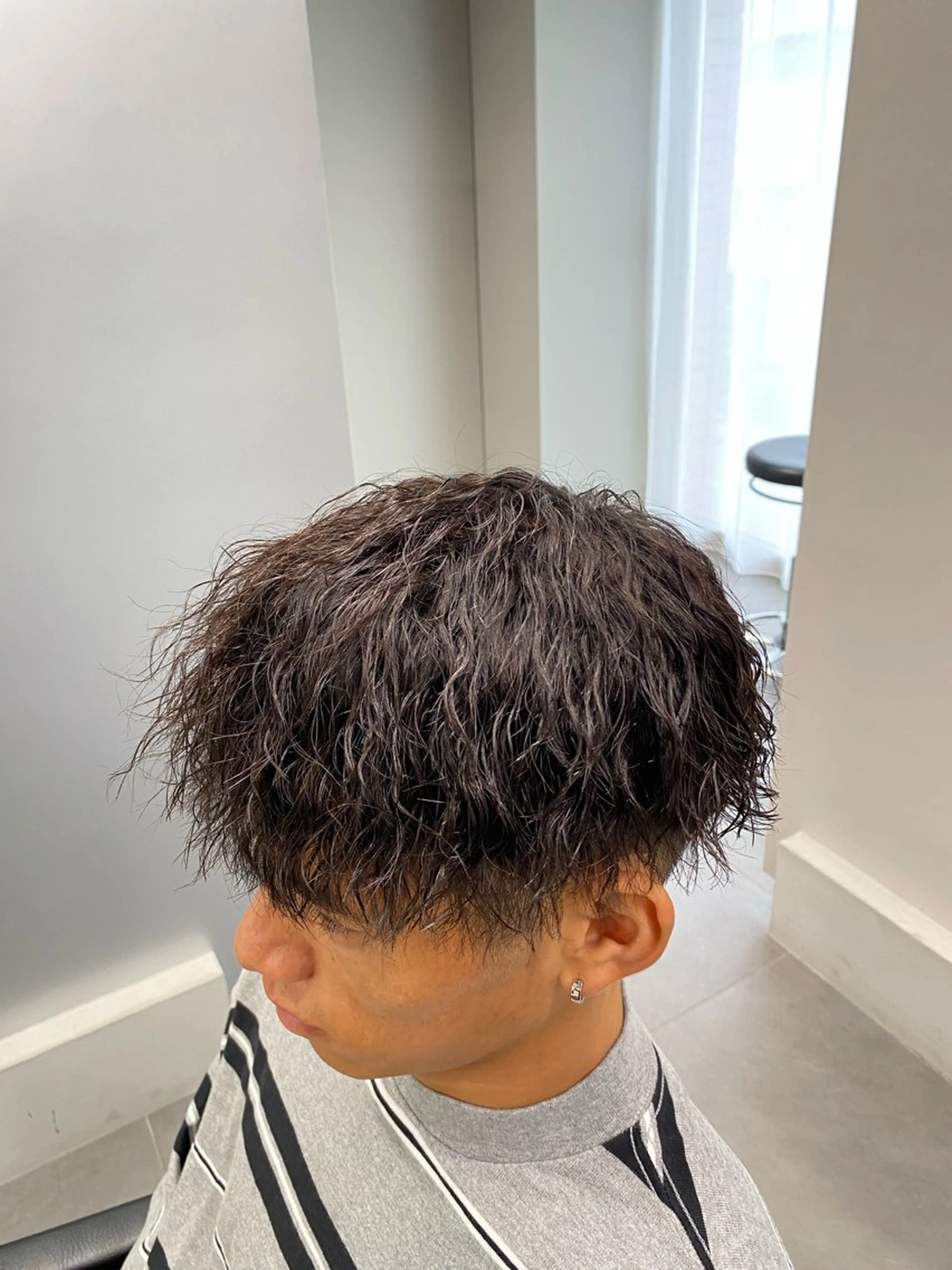 パーマ メンズ メンズパーマ 立川メンズパーマ職人 小泉文人のヘアスタイル