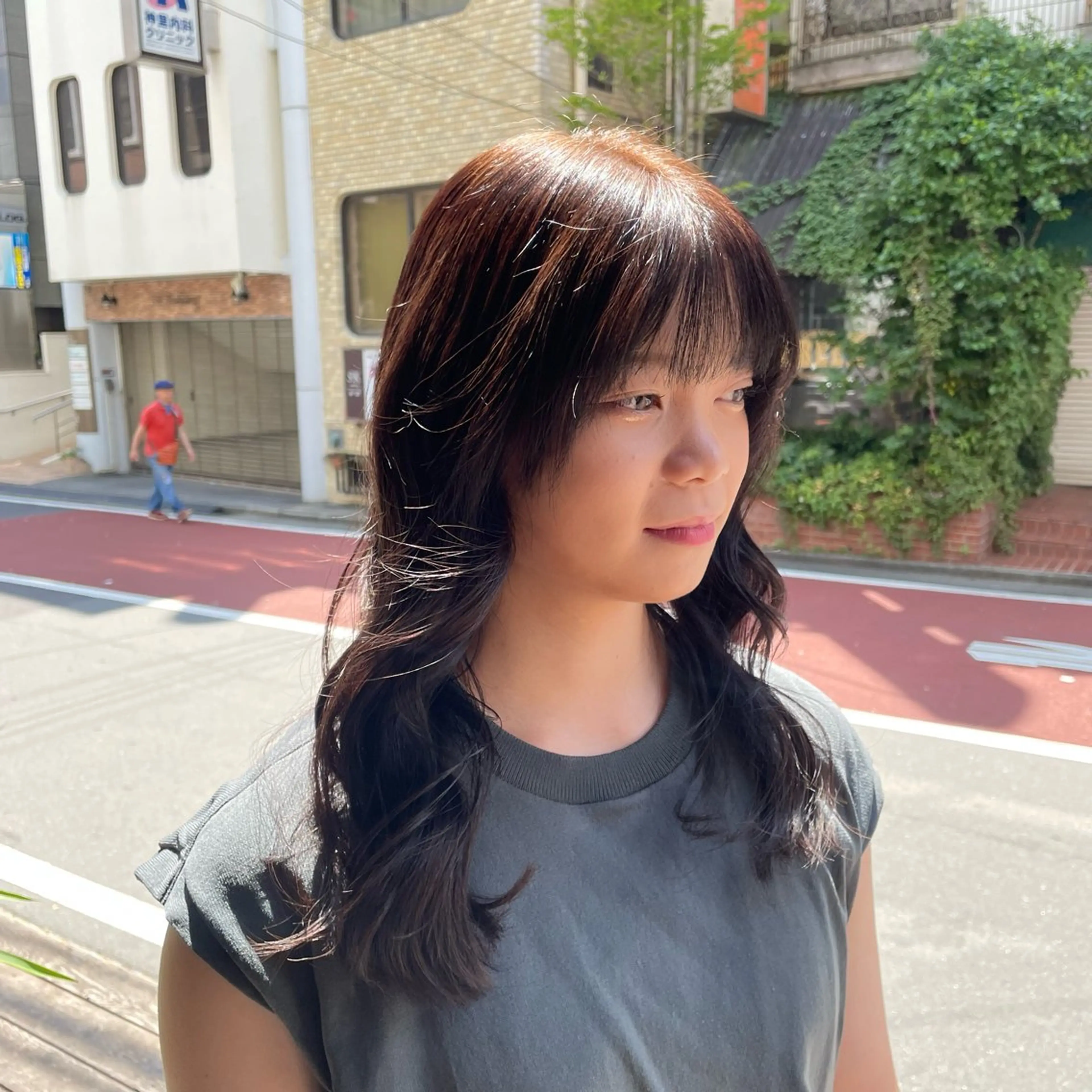 ロング カラー カット ヘアカラー トリートメント このみ/髪質改善 /ヘアアレンジ🫧のヘアスタイル