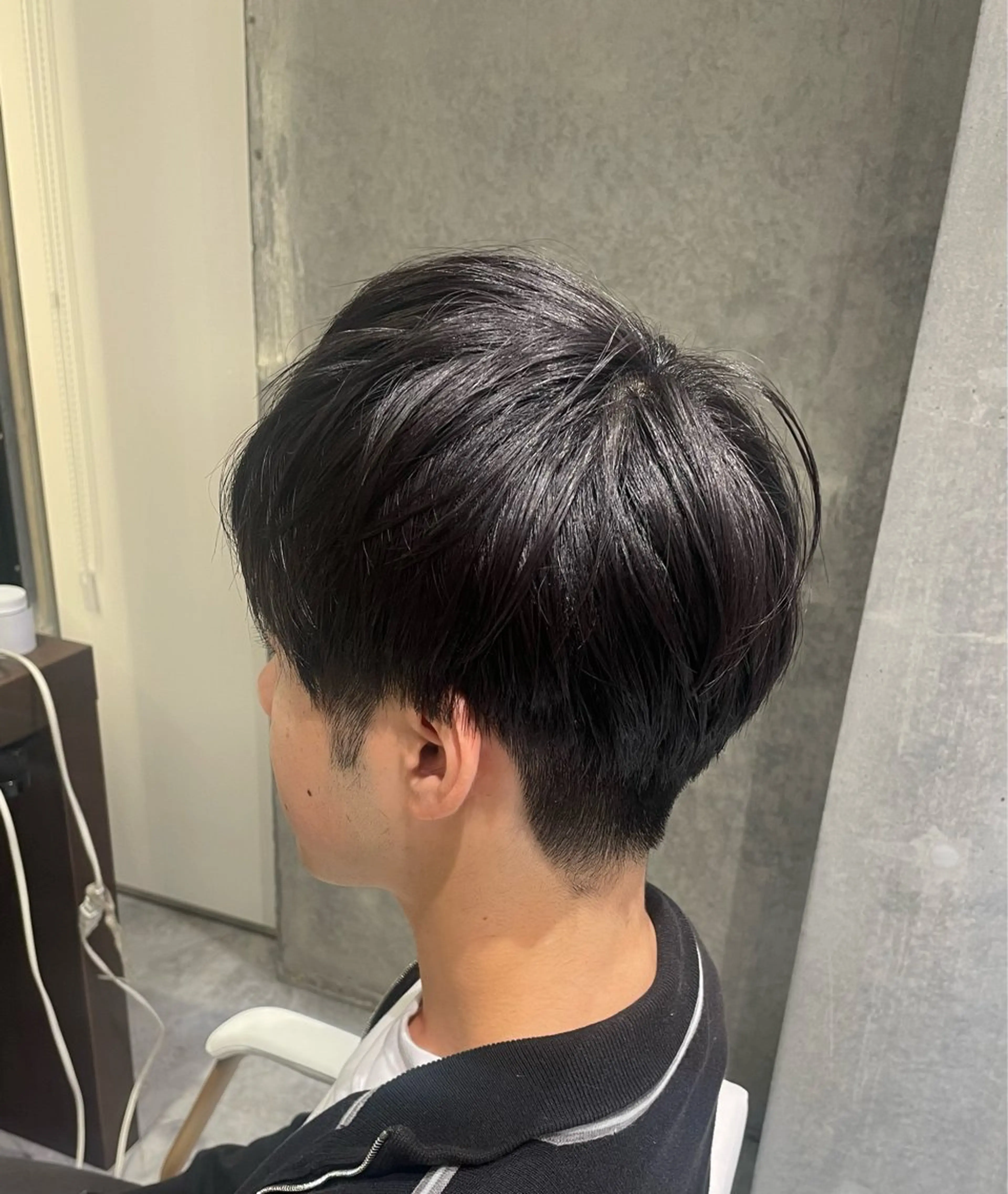 ミディアム メンズ 前田 夏実/メンズカットのヘアスタイル