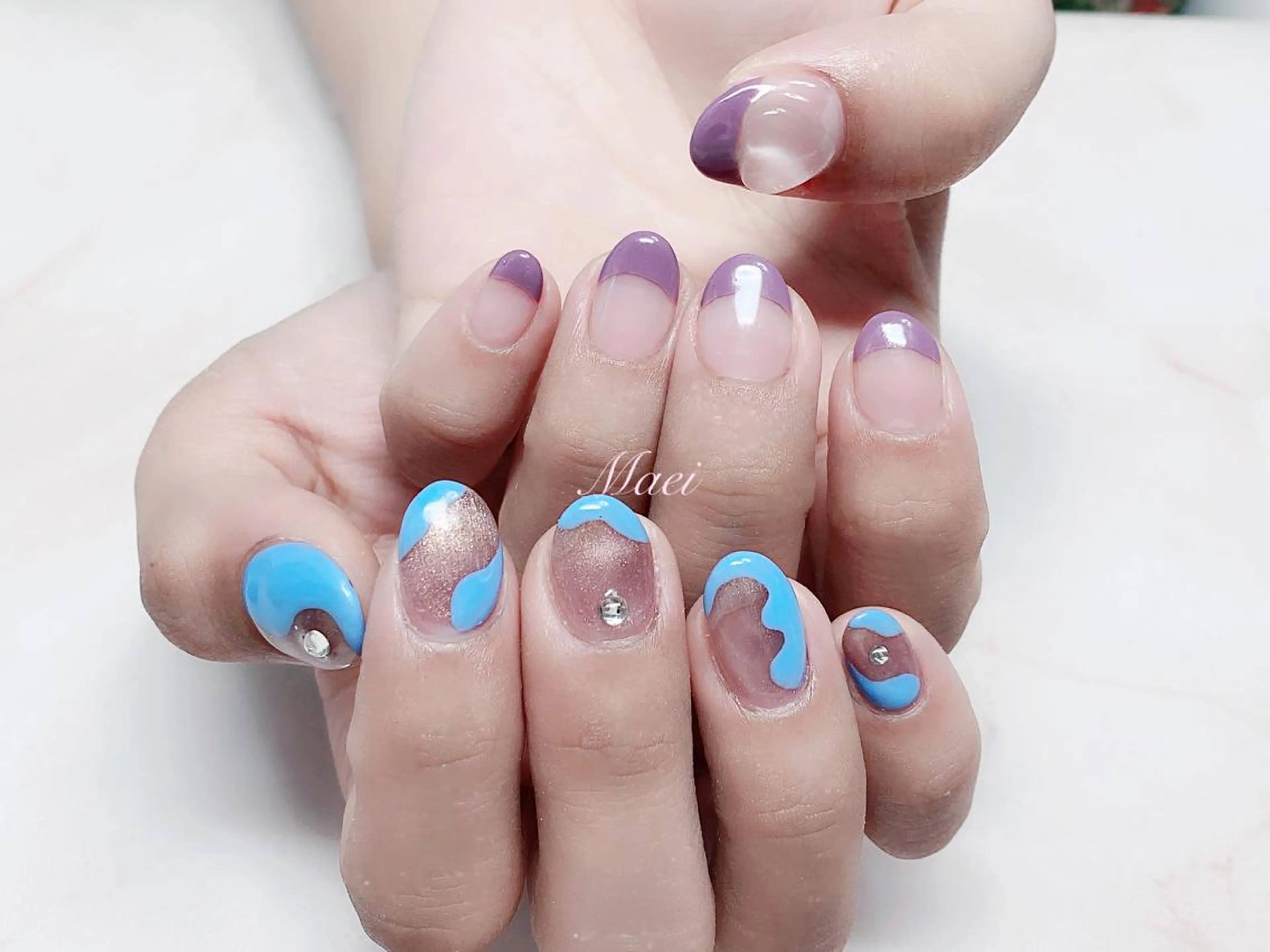 カラー パーマ ネイル ハンドネイル ハンドケア NIMO ネイルサロンのネイルデザイン