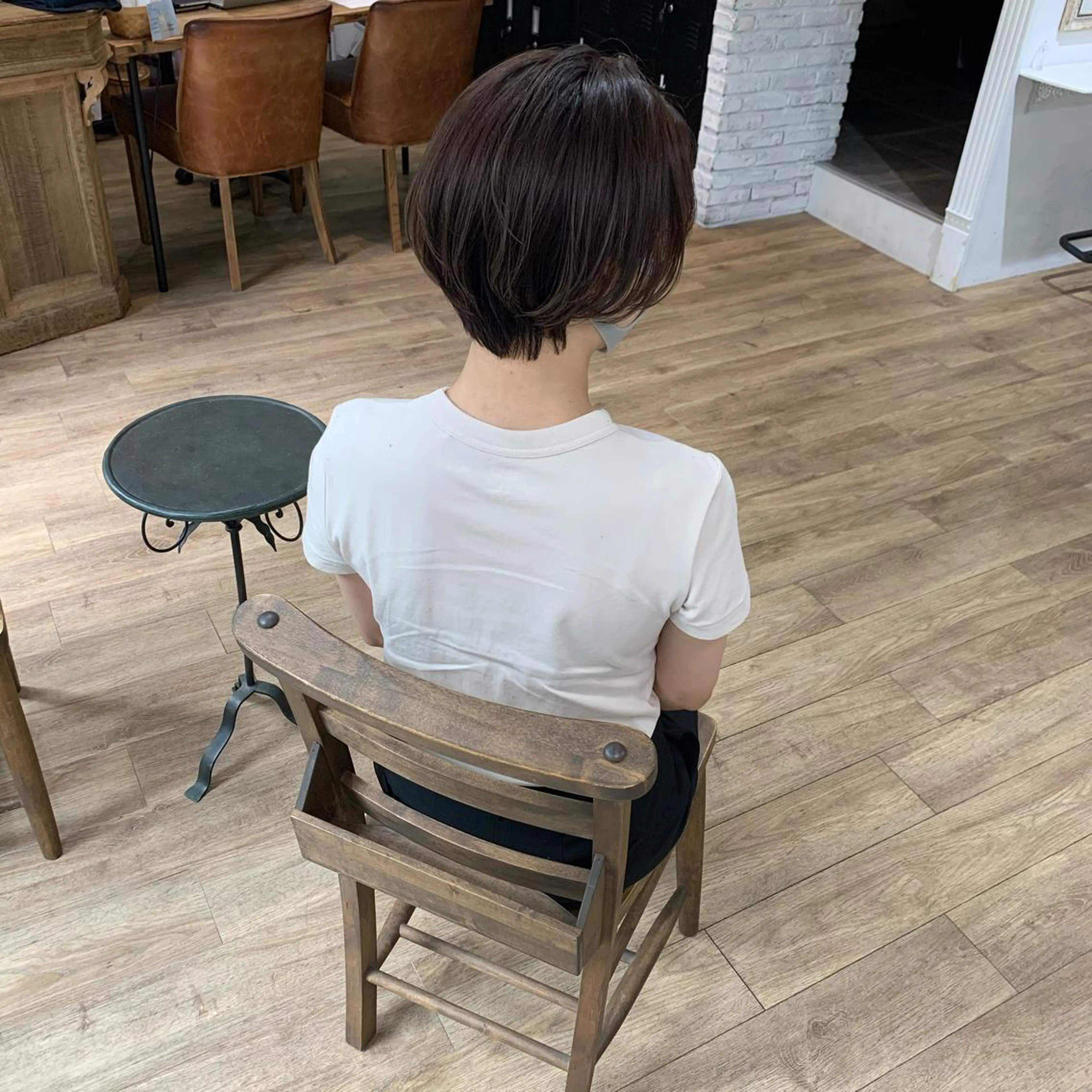 ショート カラー ショートボブ ボブ ショートヘア カット ヘアカラー トリートメント レイヤー/顔周り /AKARIのヘアスタイル