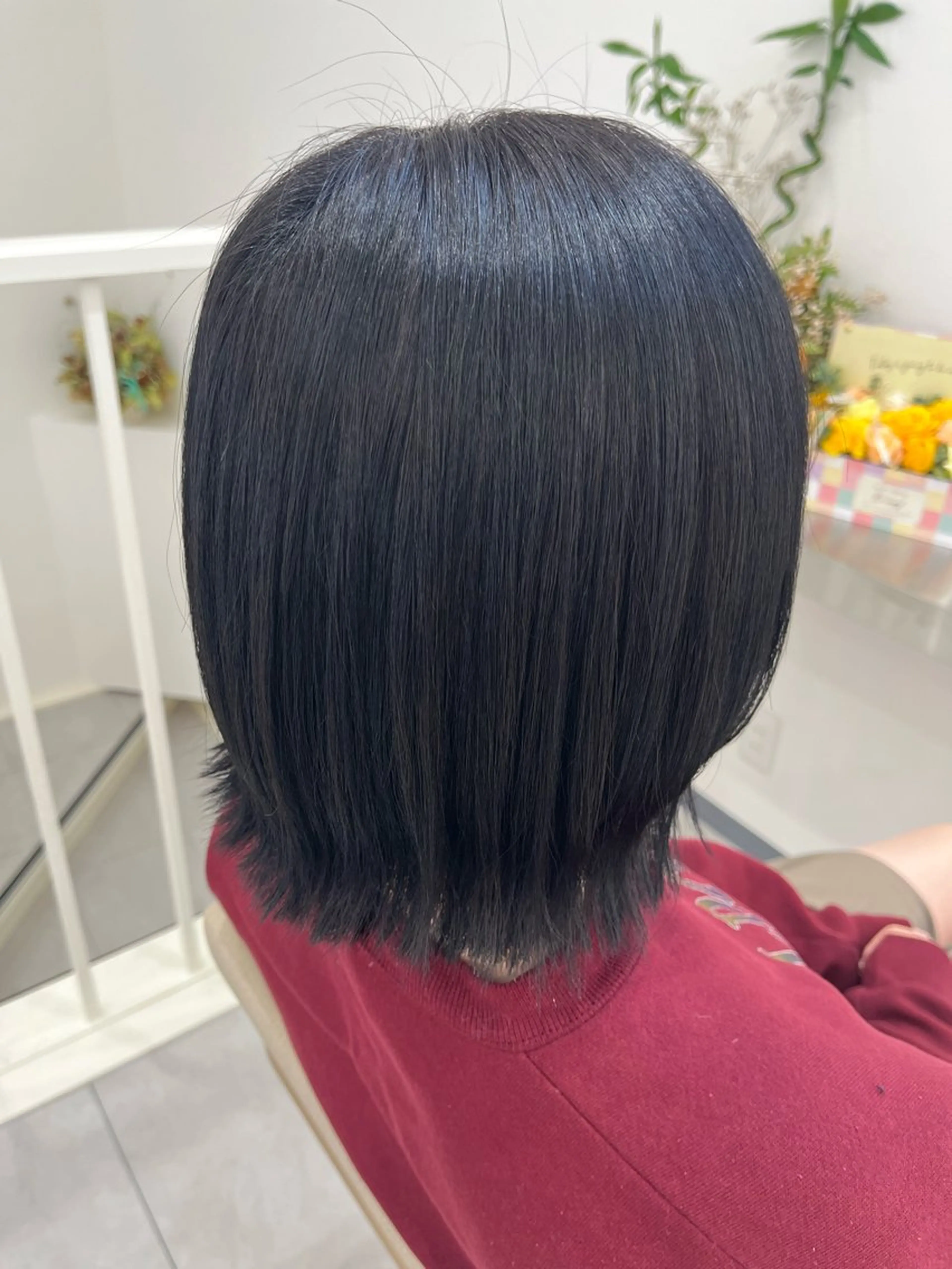 ミディアム カラー ブリーチ ヘアカラー トリートメント N°Elune みゆきのヘアスタイル