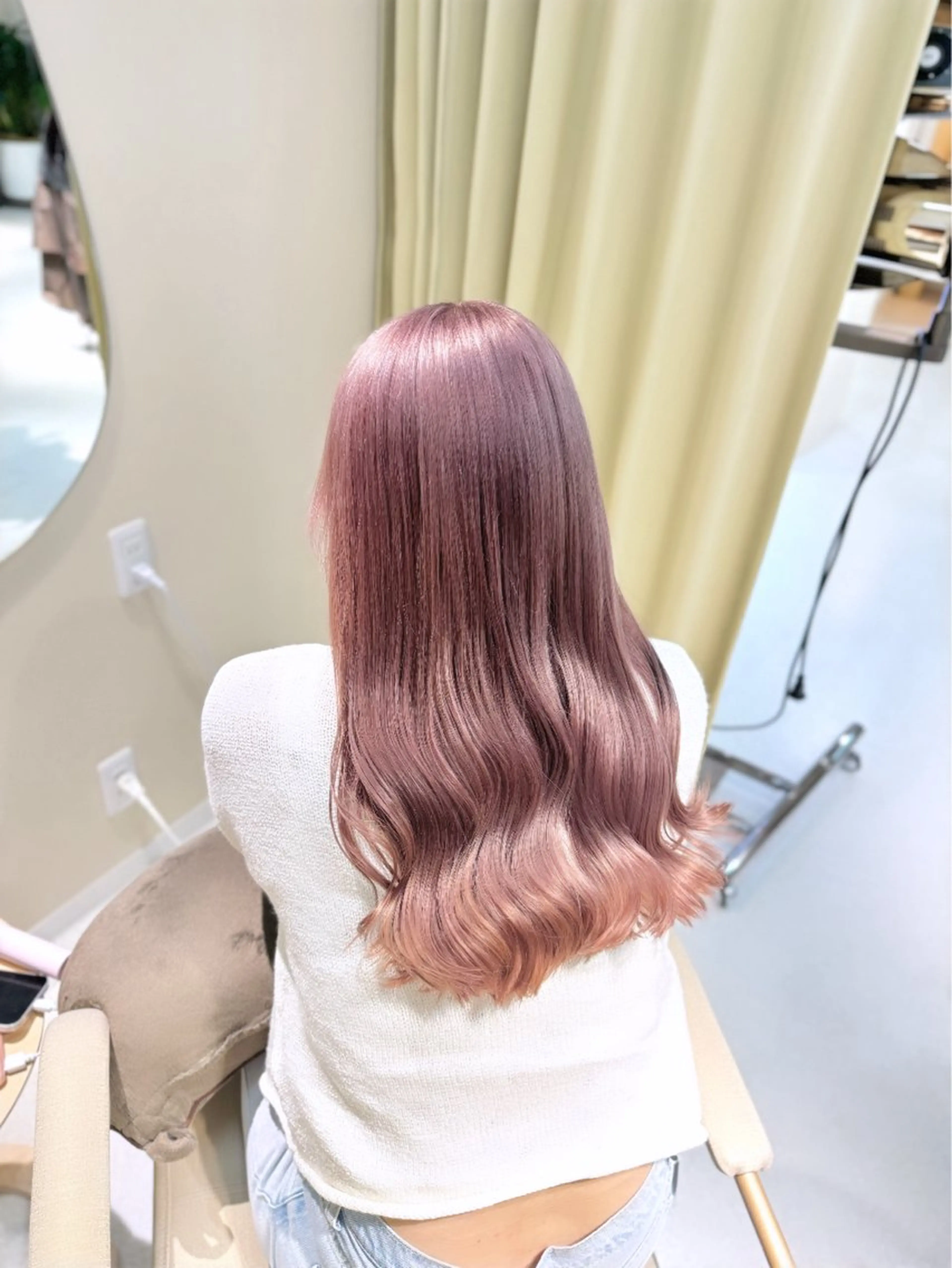 セミロング ヘアカラー juprey所属・jupreÿ 𝒔𝒂𝒚𝒂🍓のヘアスタイル