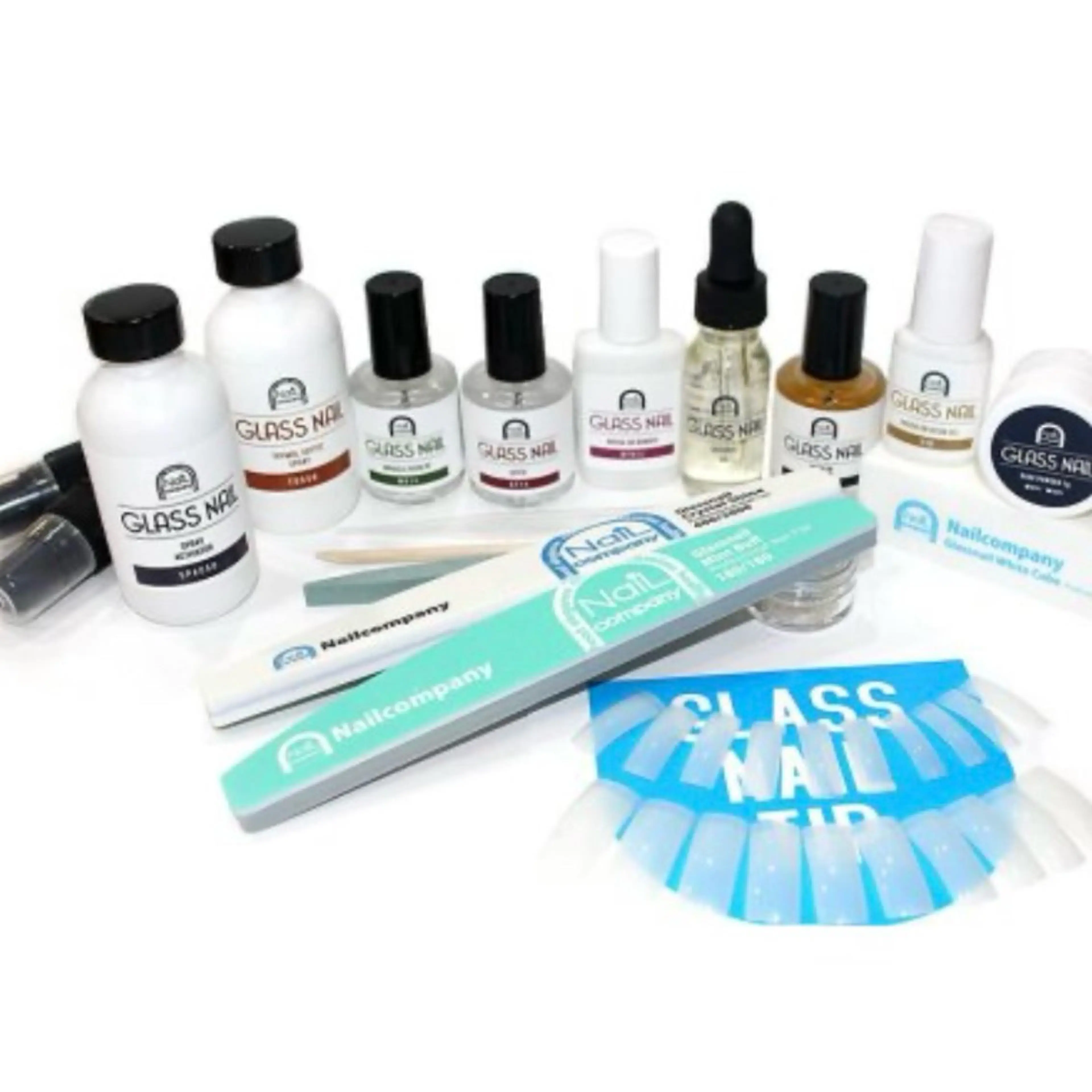 【ジェルアレルギーもOK★グラスネイル】長さ出し有/自爪風の写真