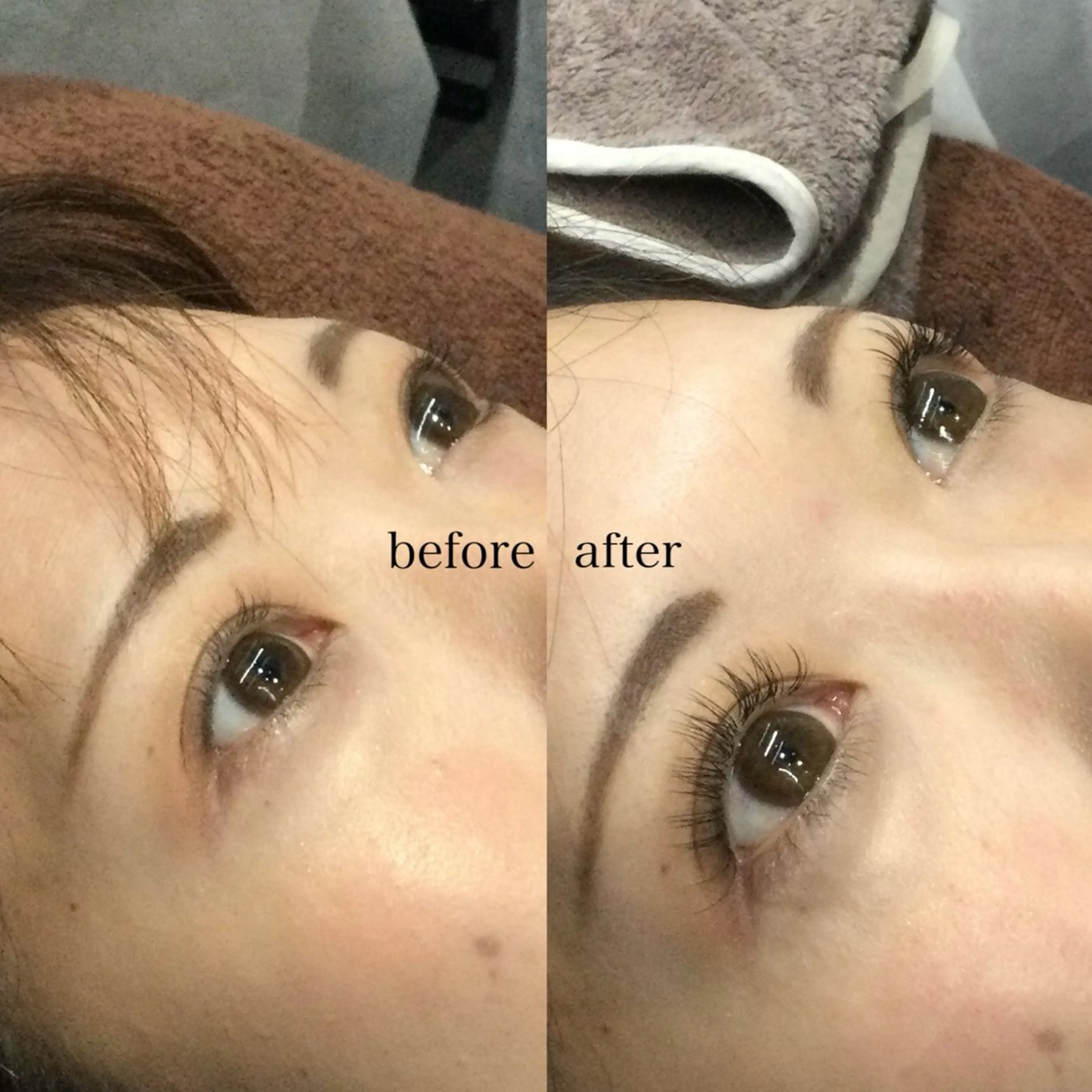 マツエク・マツパ 一重×まつ毛パーマ マツエク paljon えな 静岡市のマツエク・マツパデザイン