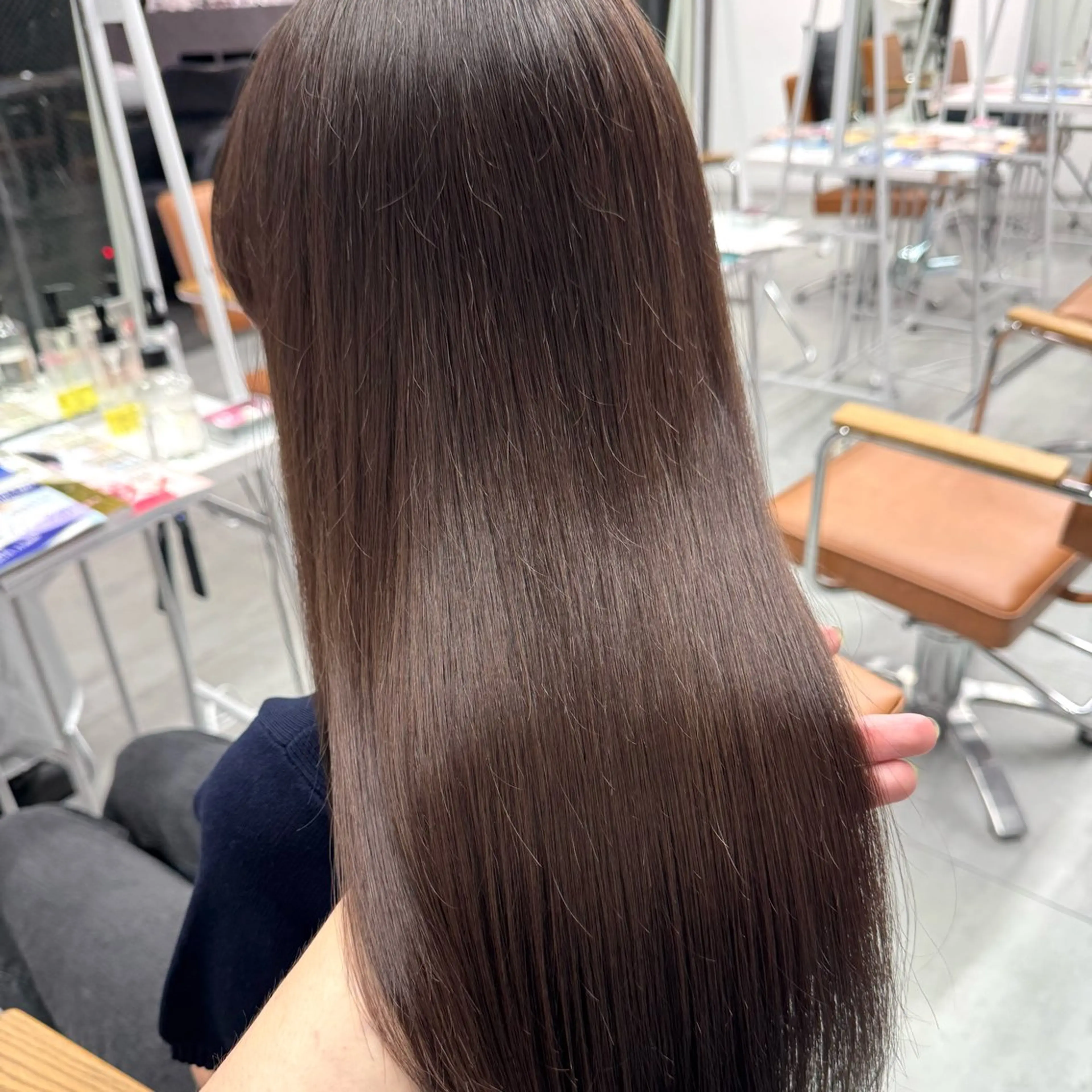 ロング カラー ヘアアレンジ ヘアカラー ブリーチなしカラー /新百合ヶ丘/安形翔のヘアスタイル