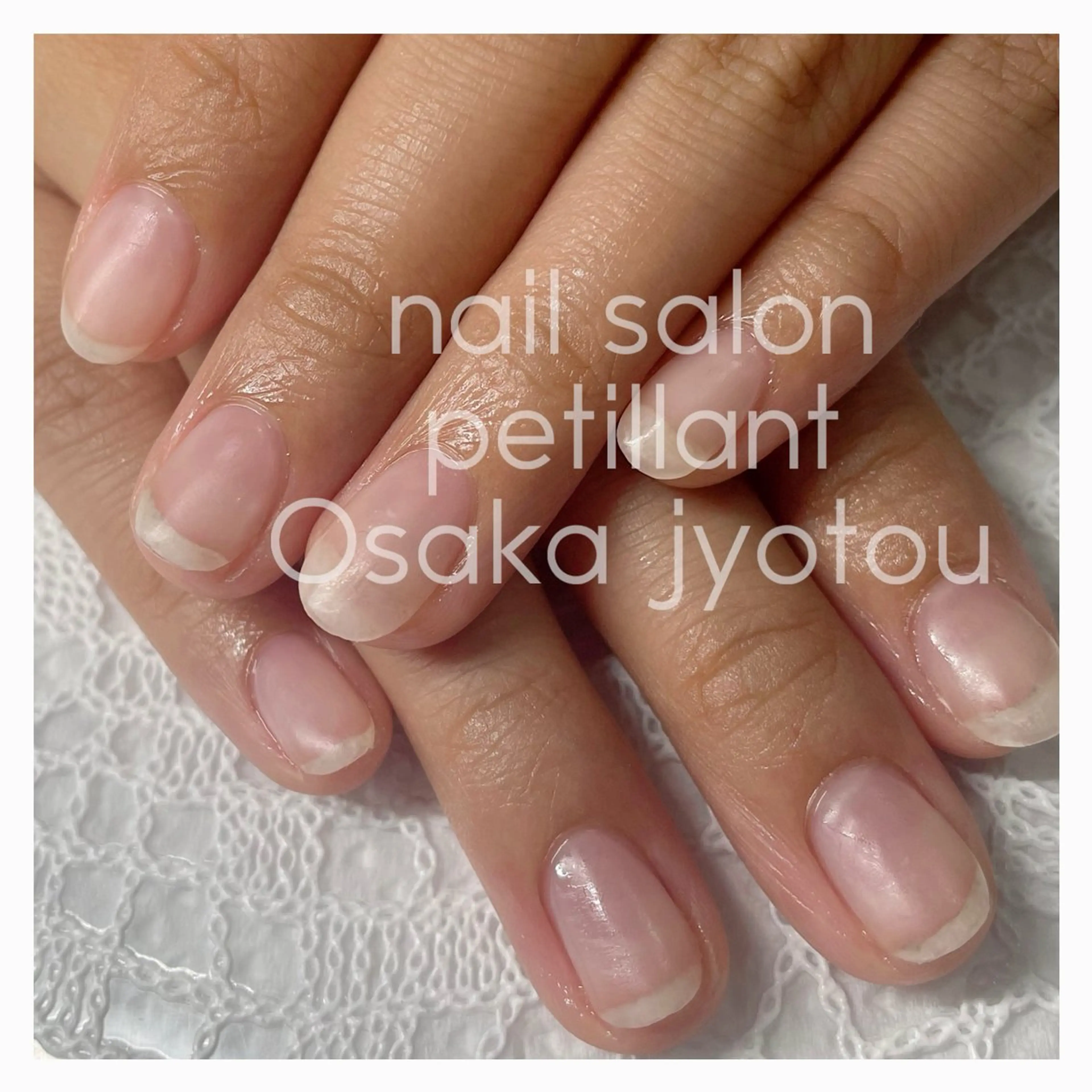 ネイル クリアネイル ジェルネイル petillant所属・nail salon petillantのネイルデザイン