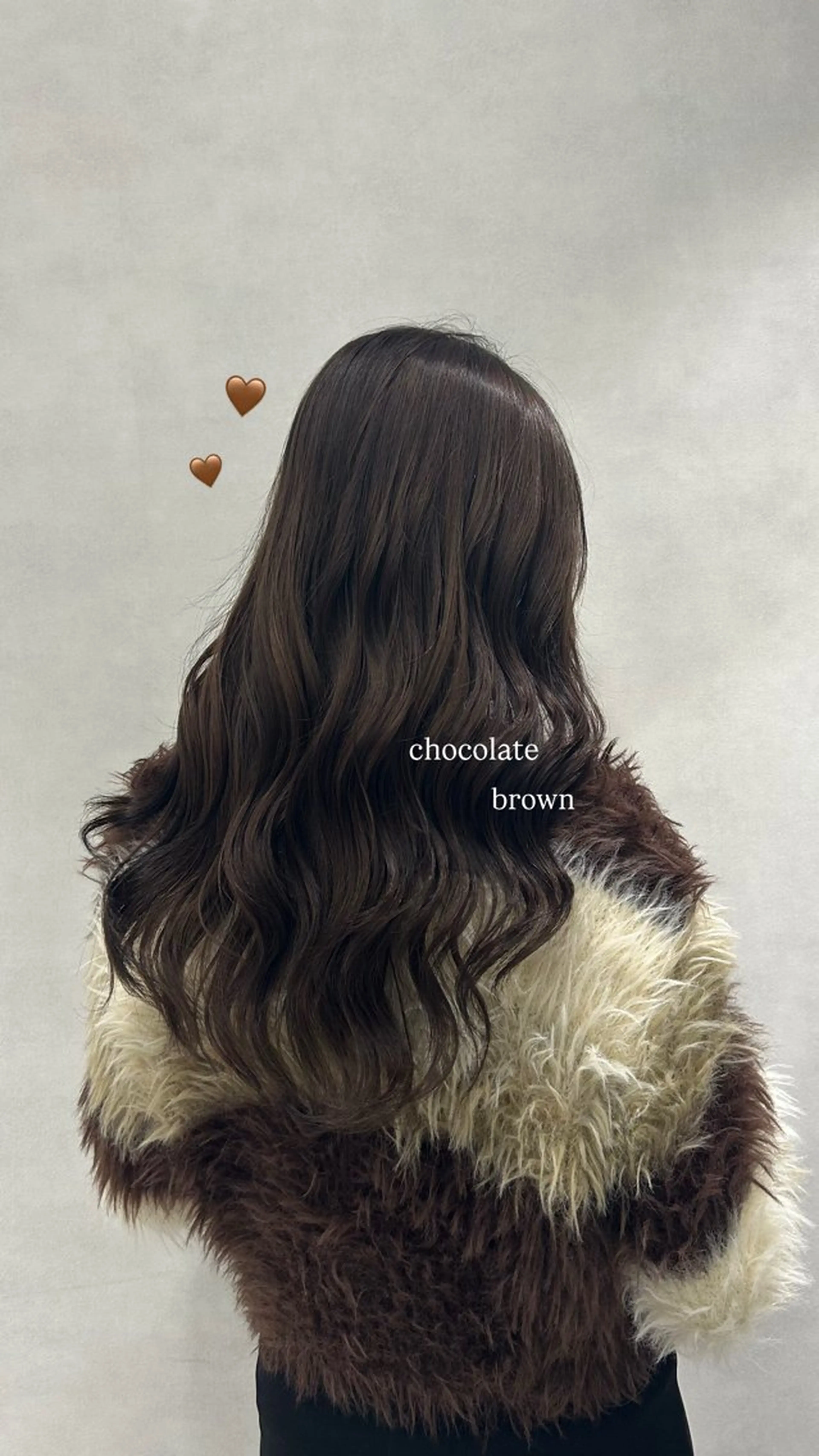 ロング チョコレートブラウン レイヤーカット 寺川留以 /カットモデル募集中のヘアスタイル