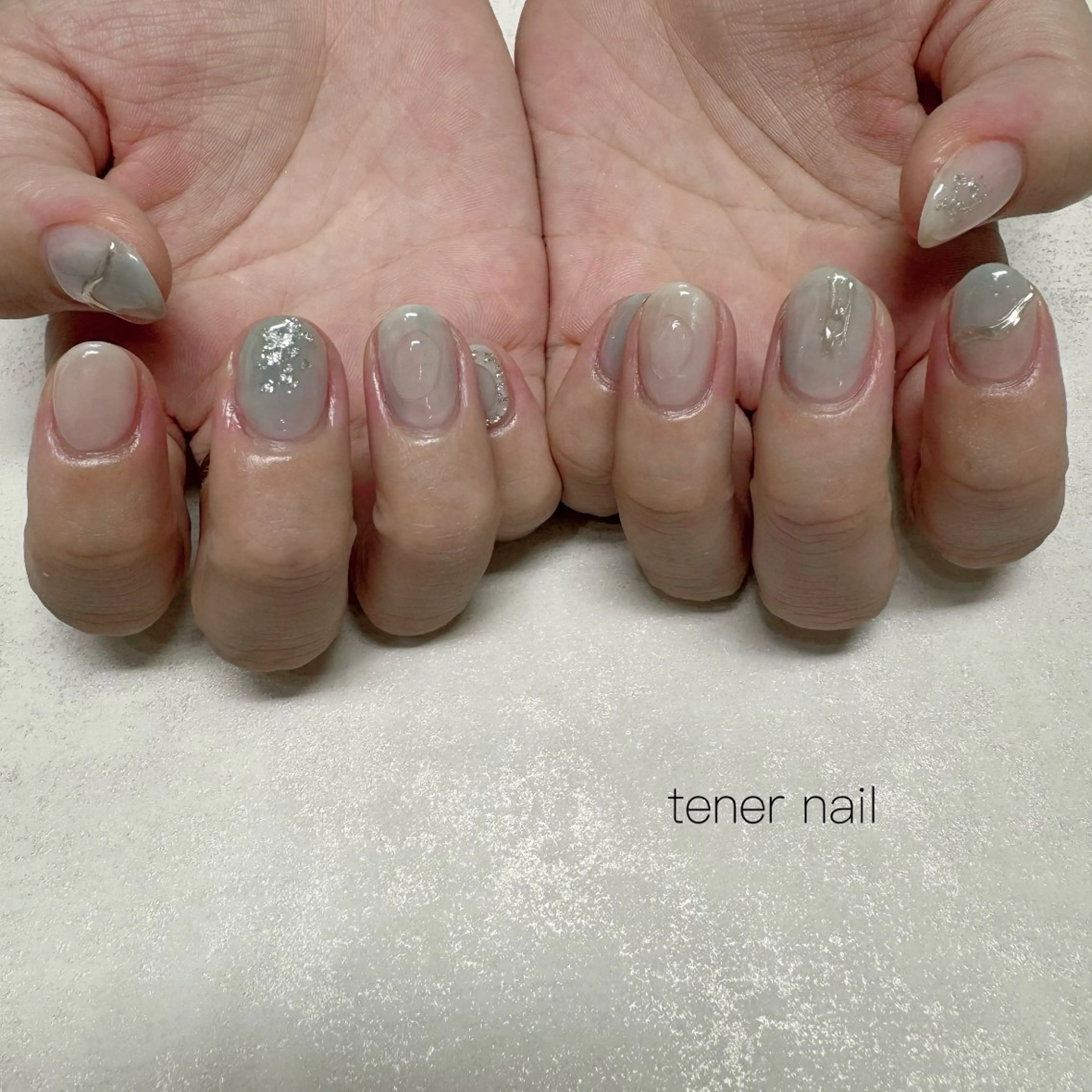 ネイル ニュアンスネイル ハンドネイル tener  nail  テネルネイル所属・テネルネイル tener nailのネイルデザイン