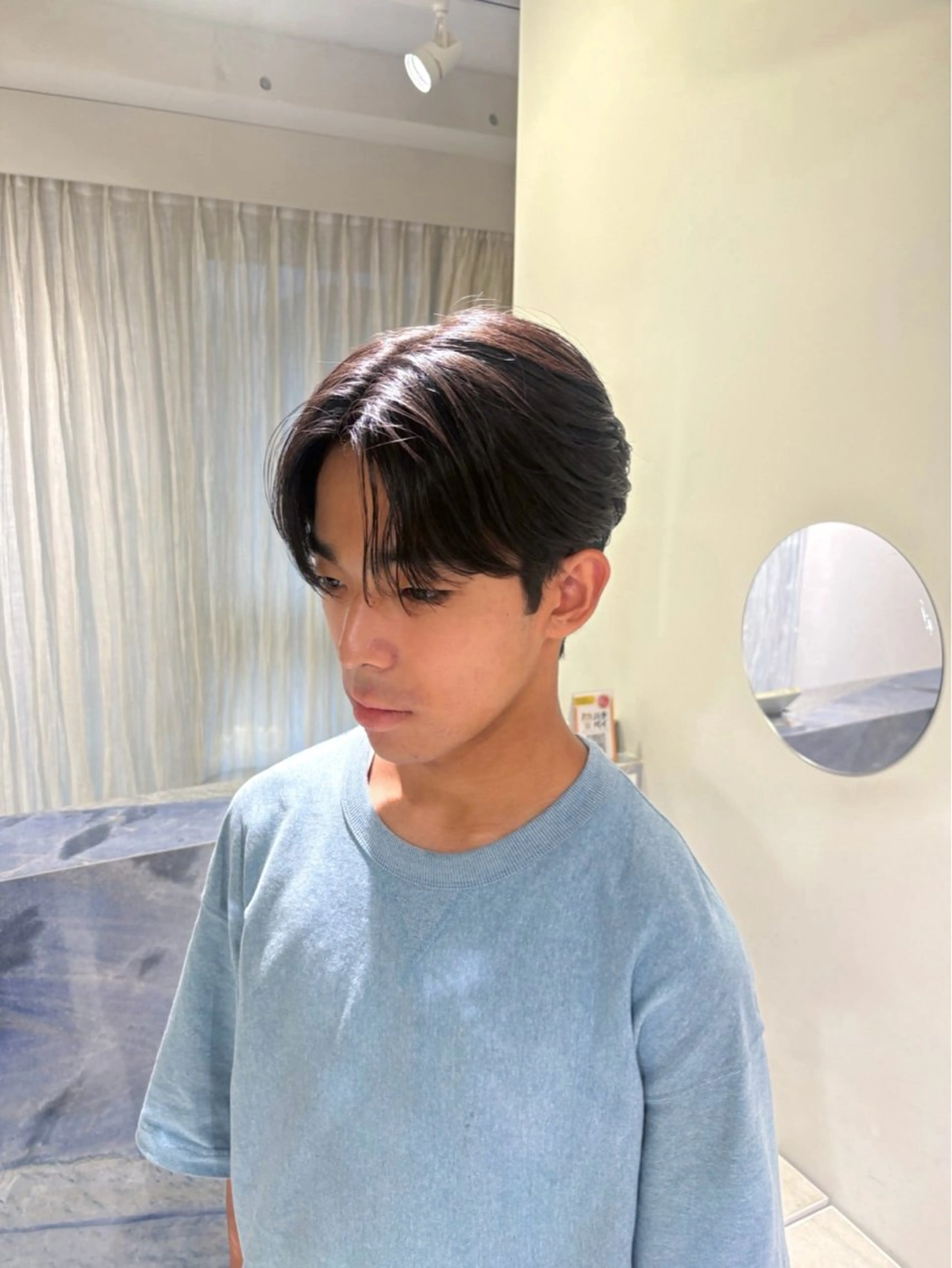 メンズ カット 縮毛矯正 【似合わせカット】 ／ おおの かい🫟のヘアスタイル