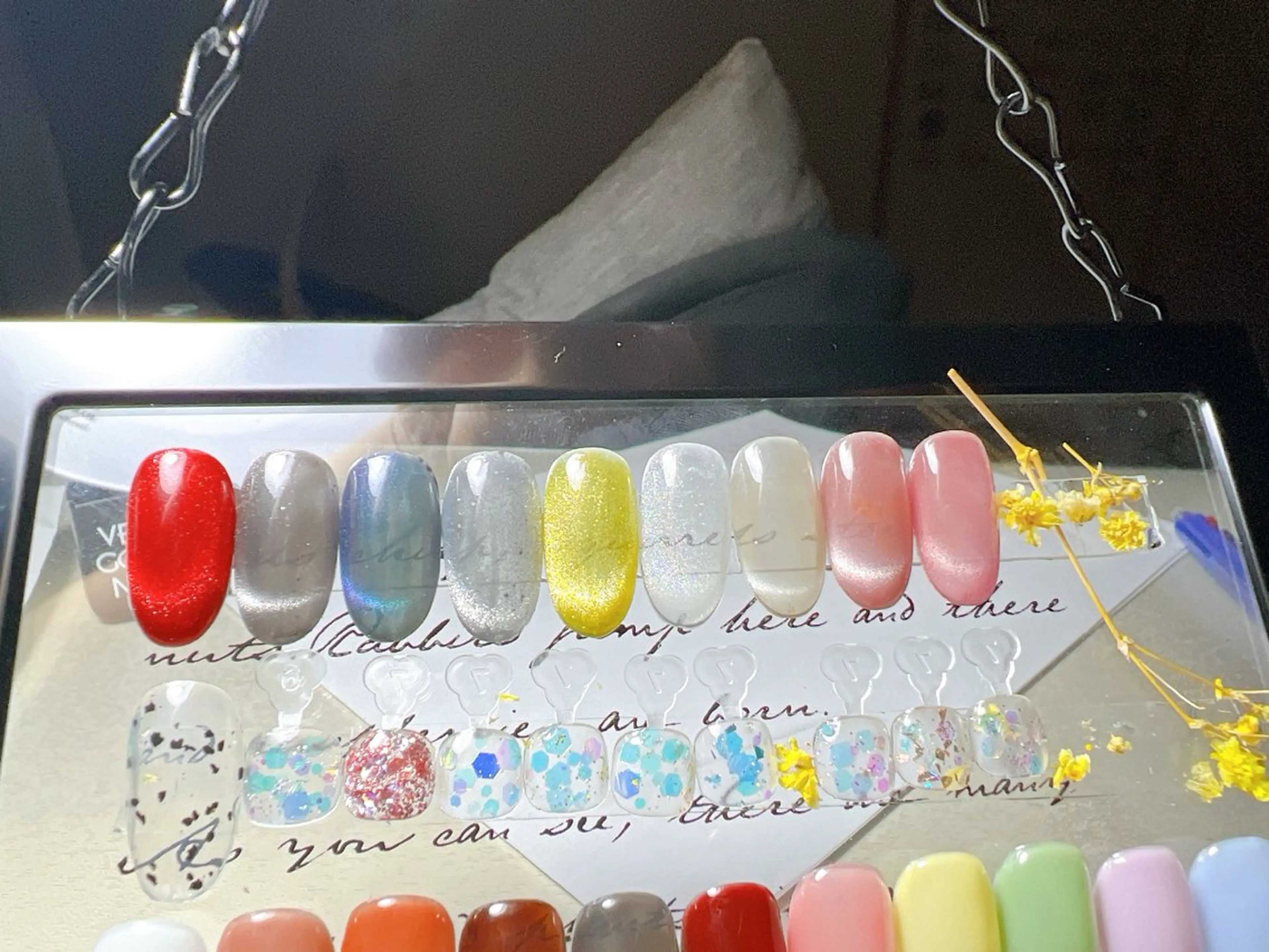 ネイル キラキラネイル ラメ(グリッター) マグネットネイル Emma Nailのネイルデザイン