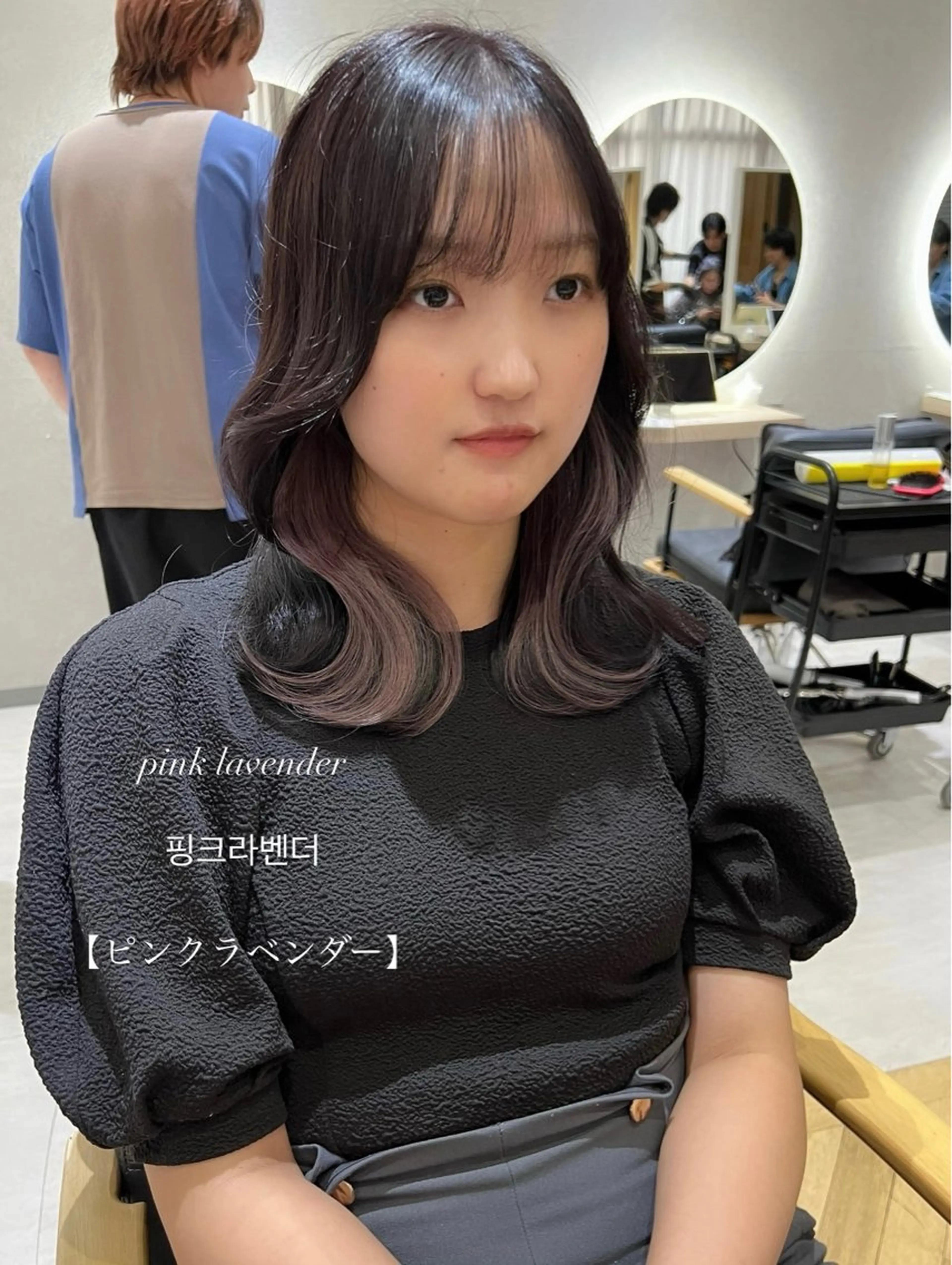 《98%ダメージレス対応》🍑選べるインナーブリーチ(イヤリング、裾、インナー)🧡カット追加可◎【ミニモ学割】の写真