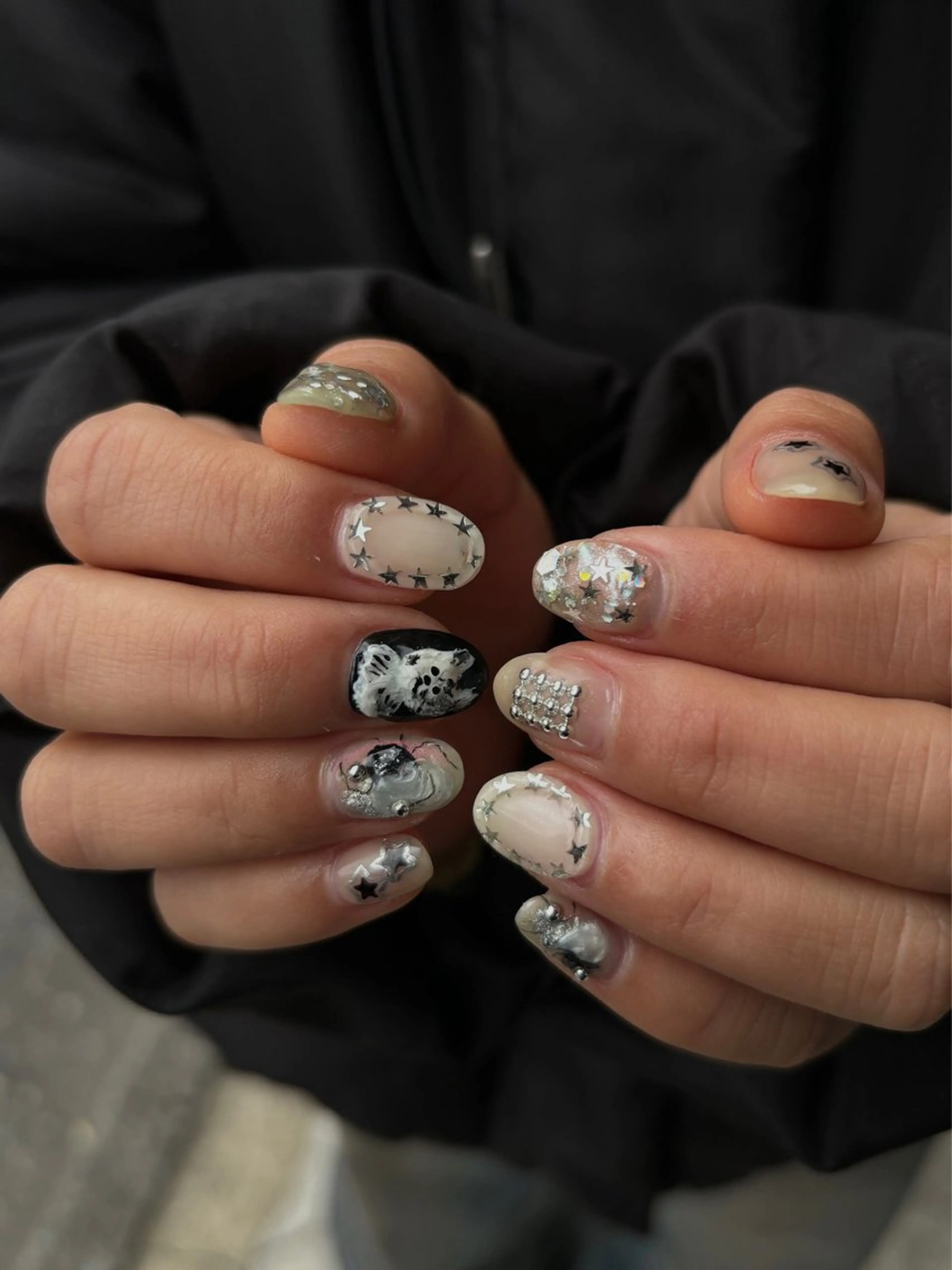 ネイル ハンドネイル hinako /個性派ニュアンスのネイルデザイン