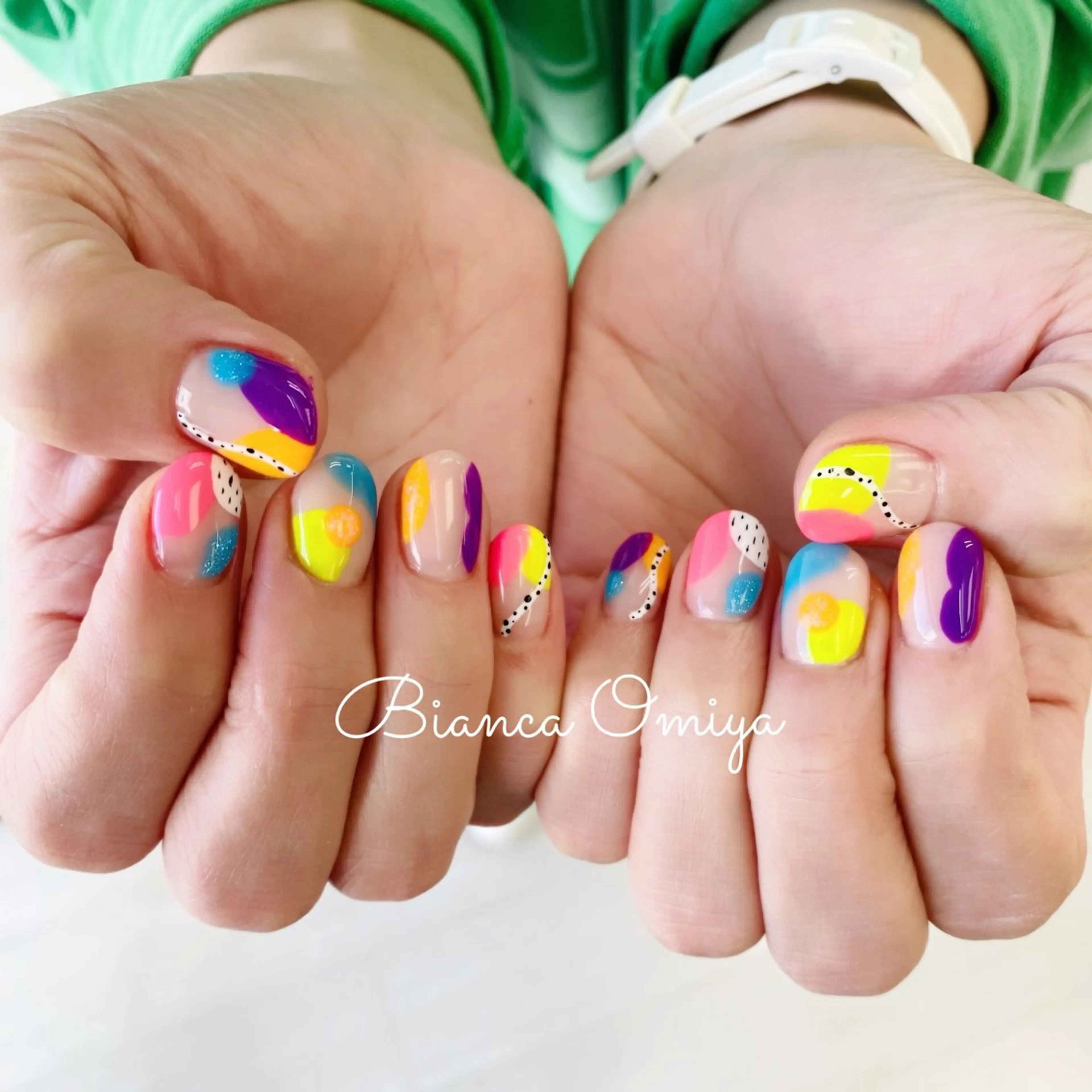 ネイル ハンドネイル ビアンカ大宮店 上野のネイルデザイン