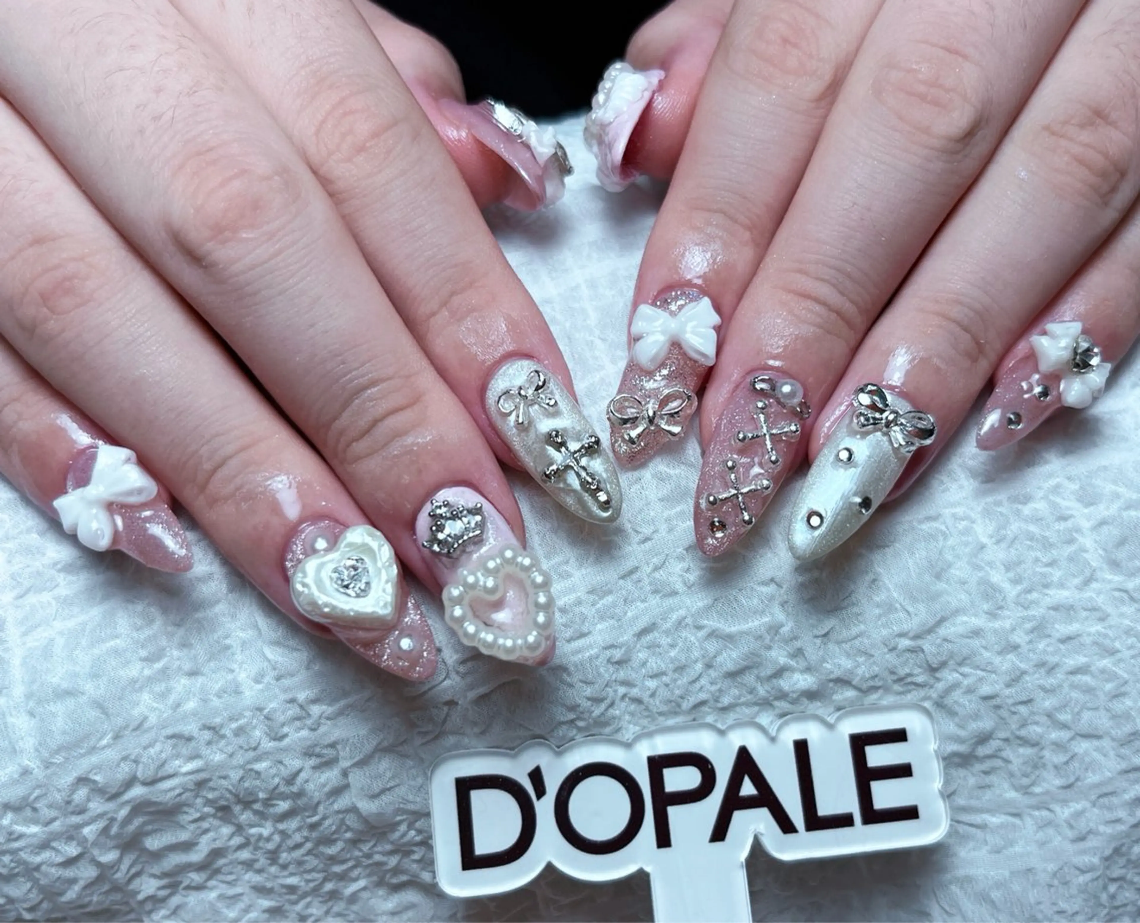 ネイル ハンドネイル ドパルネイル 上野店サロンのネイルデザイン